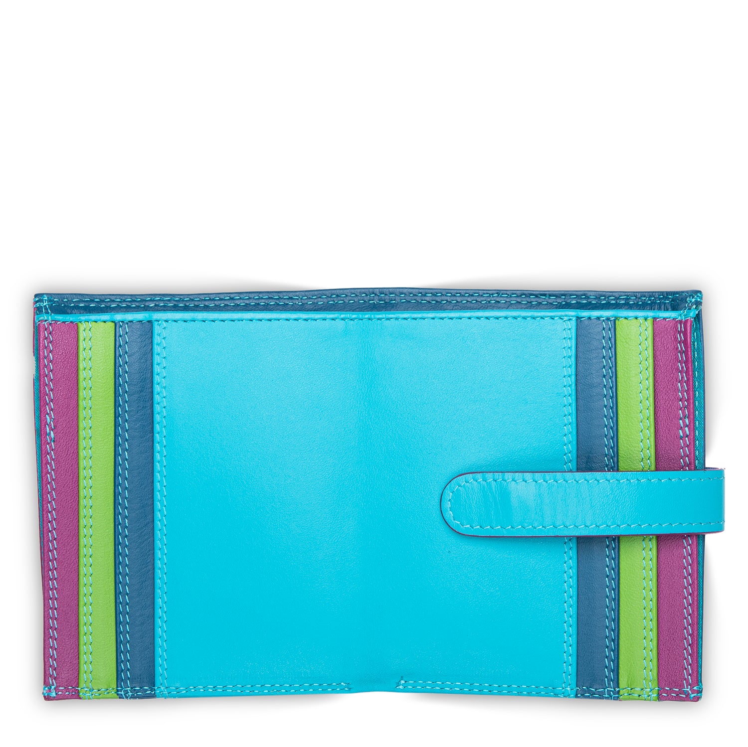 Mywalit porta carte di credito in pelle "Classic" Multicolor 1289.171 LIGURIA