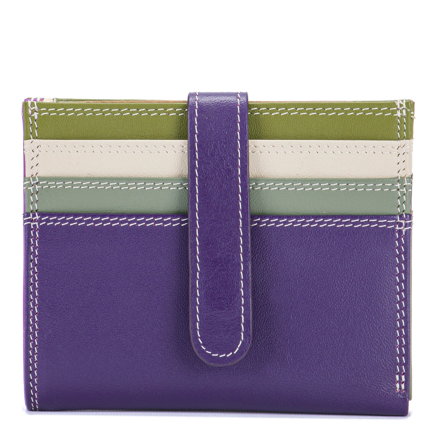 Mywalit porta carte di credito in pelle "Classic" Multicolor 1289.189 ORCHIDEA