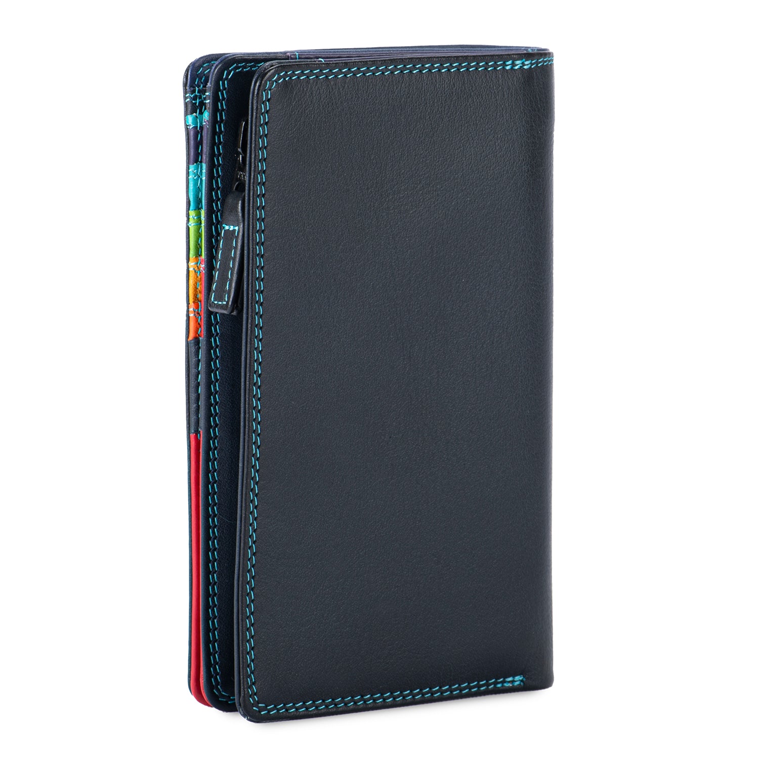 Mywalit portafogli in pelle "Classic" Multicolor 1290.4 BLACK PACE