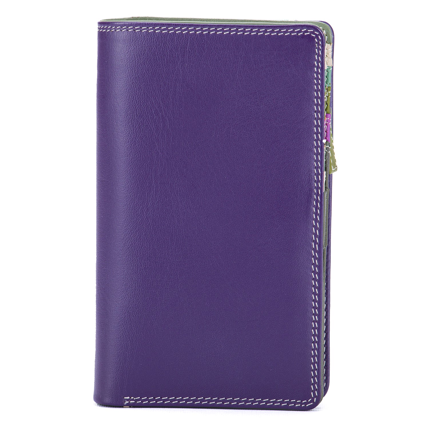Mywalit portafogli in pelle "Classic" Multicolor 1290.189 ORCHIDEA