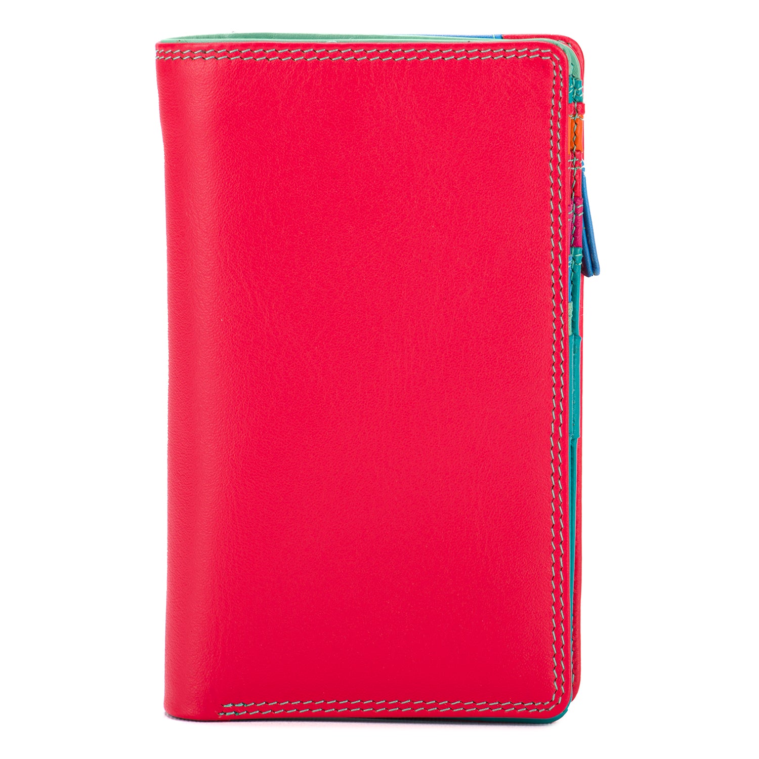 Mywalit portafogli in pelle "Classic" Multicolor 1290.191 LIPSTICK