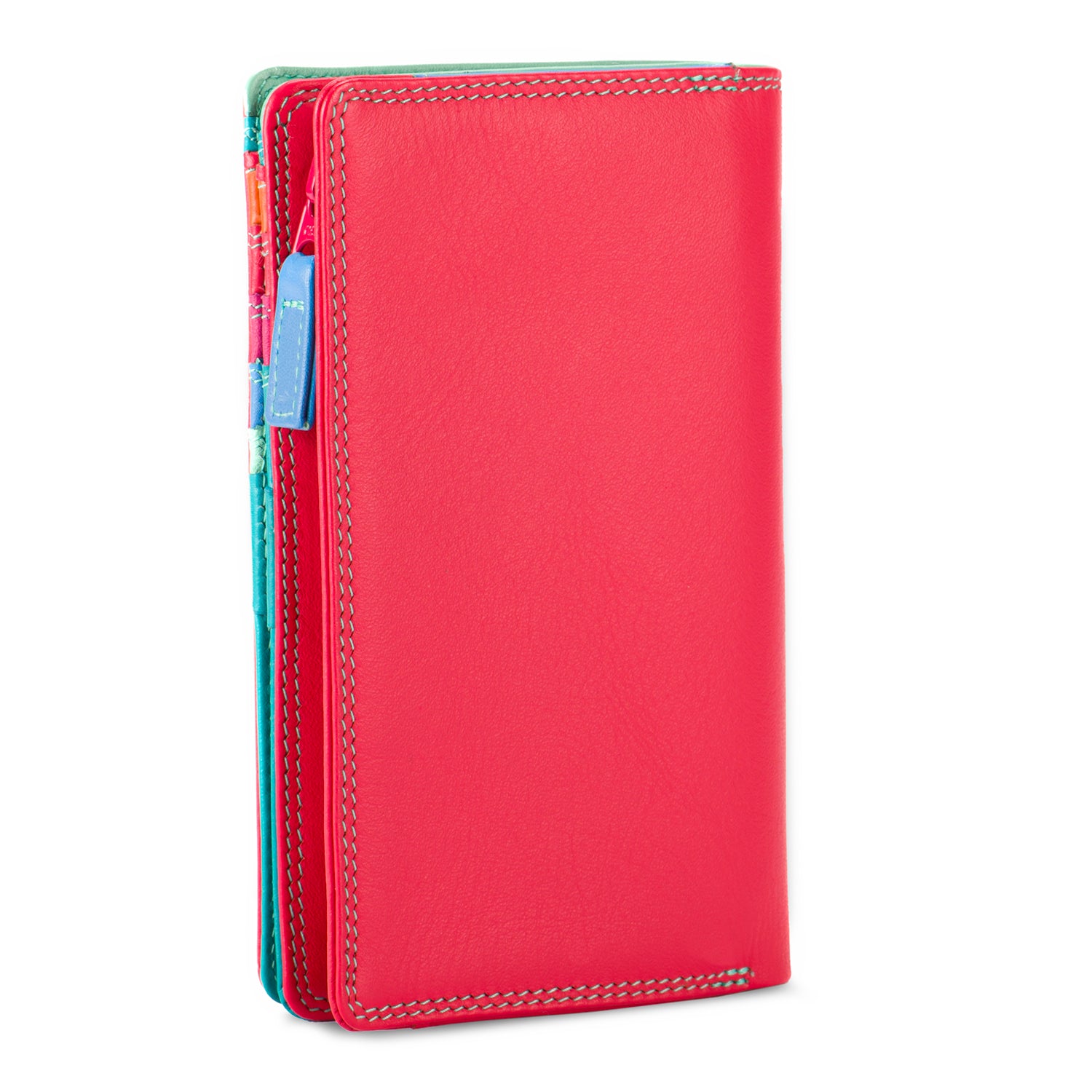 Mywalit portafogli in pelle "Classic" Multicolor 1290.191 LIPSTICK