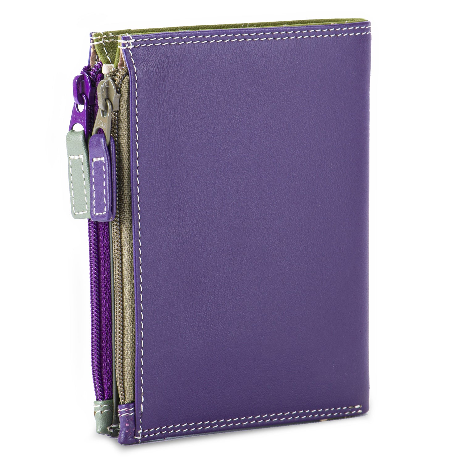 Mywalit portafogli in pelle "Classic" Multicolor 1291.189 ORCHIDEA