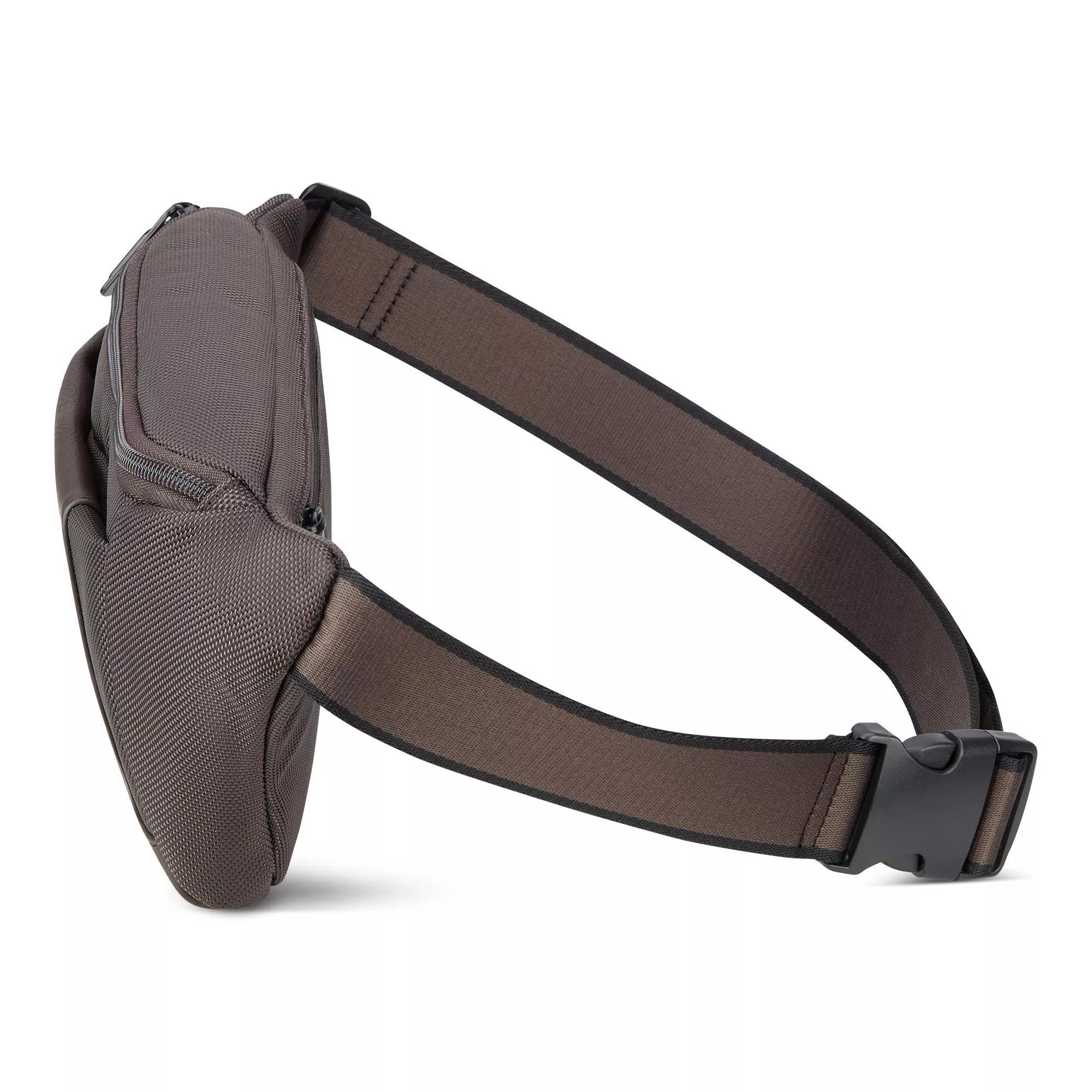 Roncato marsupio in tessuto ed ecopelle "Panama 4 Marrone 400897.84 MOKA