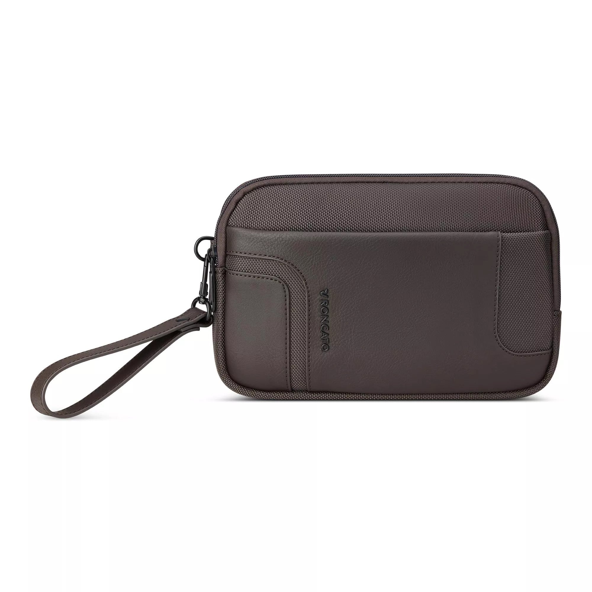 Roncato pochette in pelle "Panama 4 Marrone 400898.84 MOKA