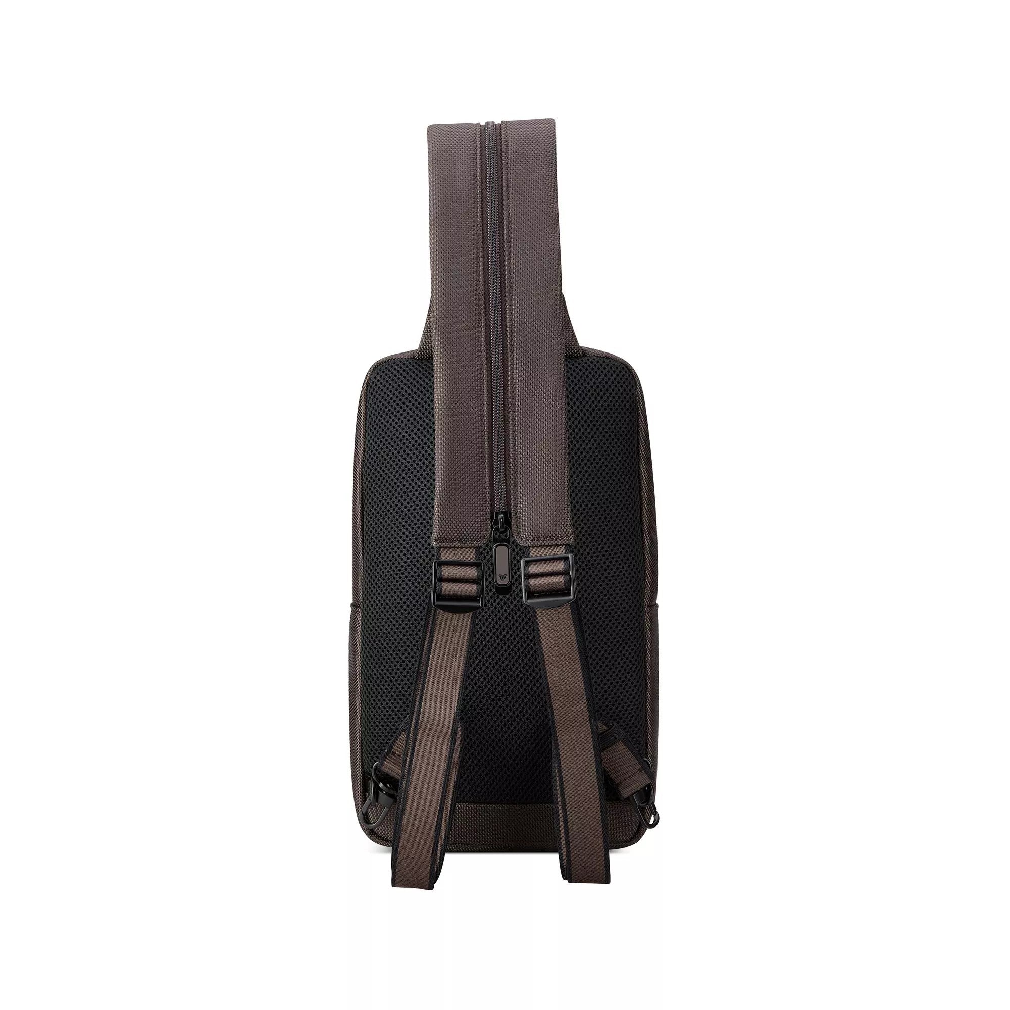 Roncato monospalla in tessuto "Panama 4 Marrone 400904.84 MOKA