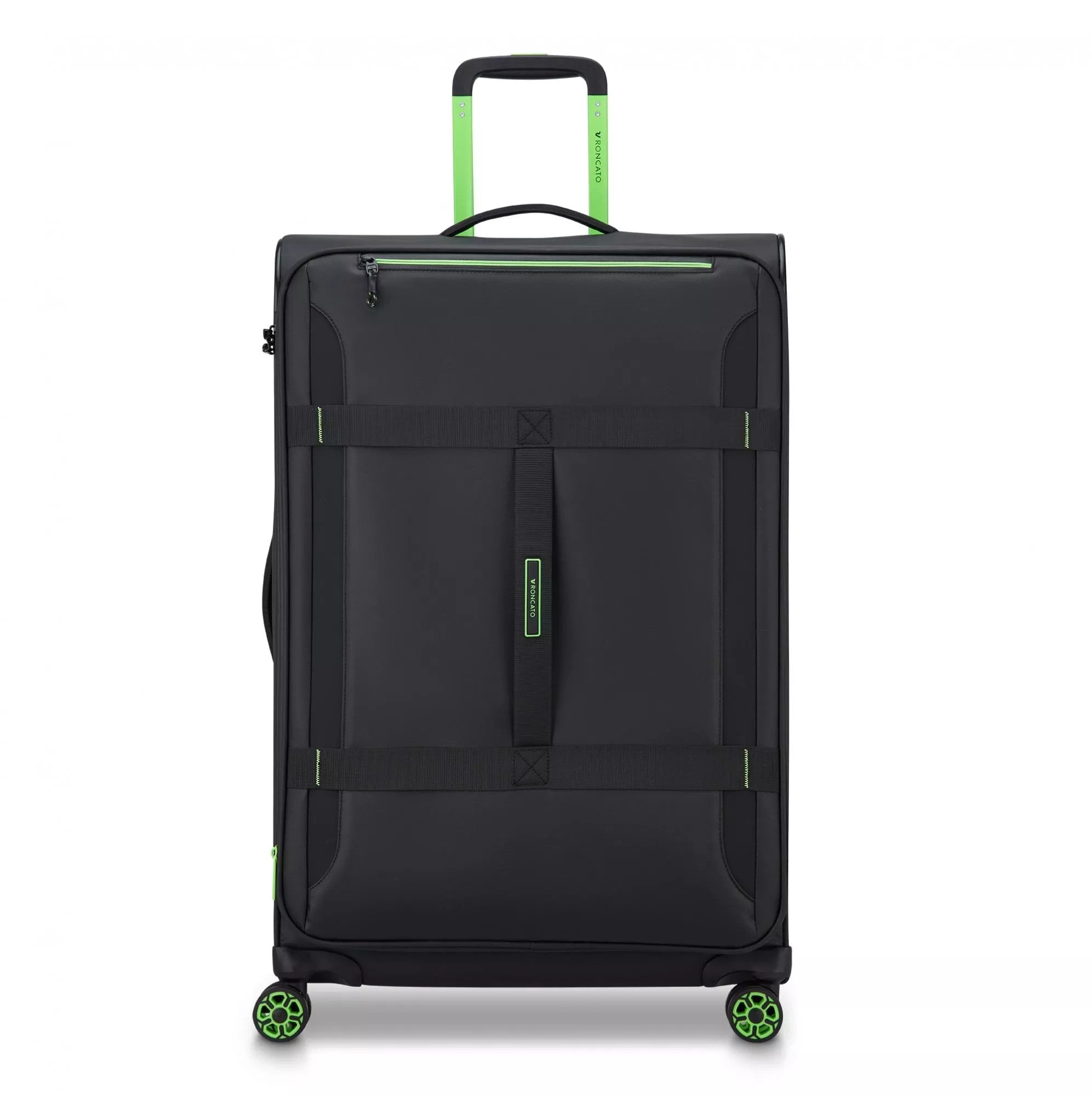 Roncato trolley grande in tessuto "Norway" Nero 414211.01 NERO