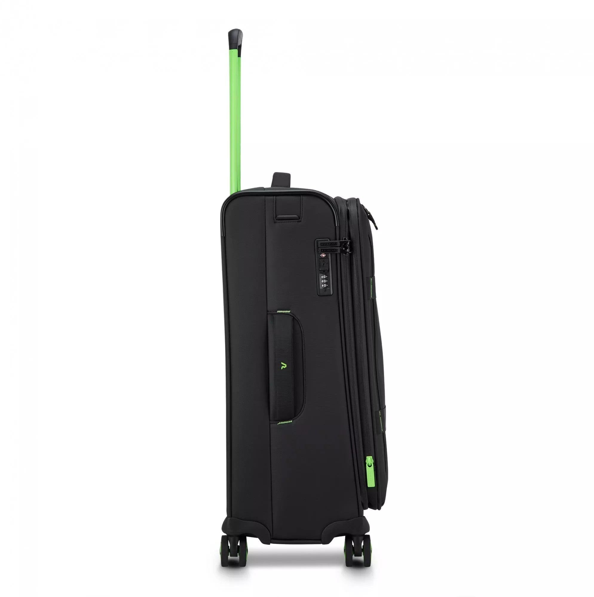 Roncato trolley medio in tessuto "Norway" Nero 414212.01 NERO