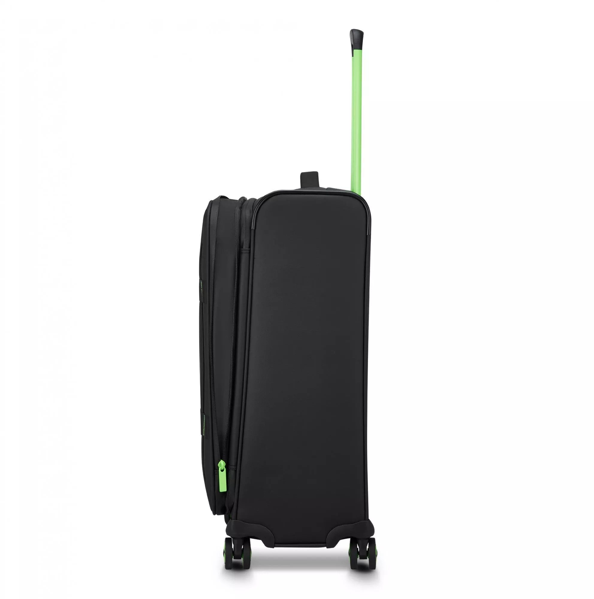 Roncato trolley medio in tessuto "Norway" Nero 414212.01 NERO