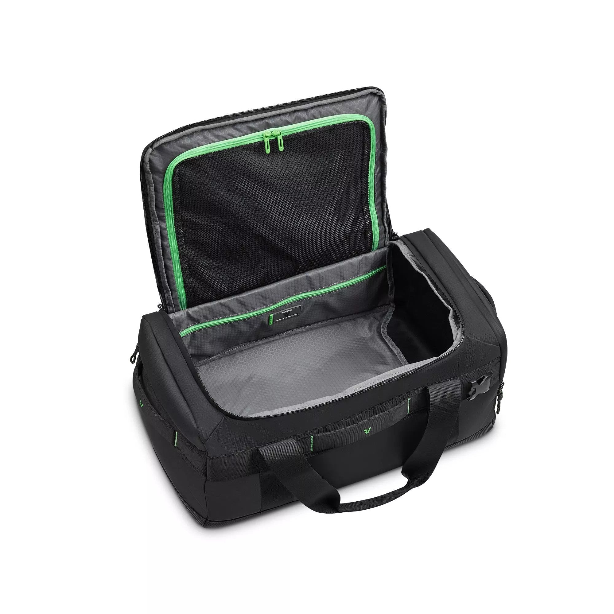 Roncato borsone zaino in tessuto "Norway" Nero 414215.01 NERO