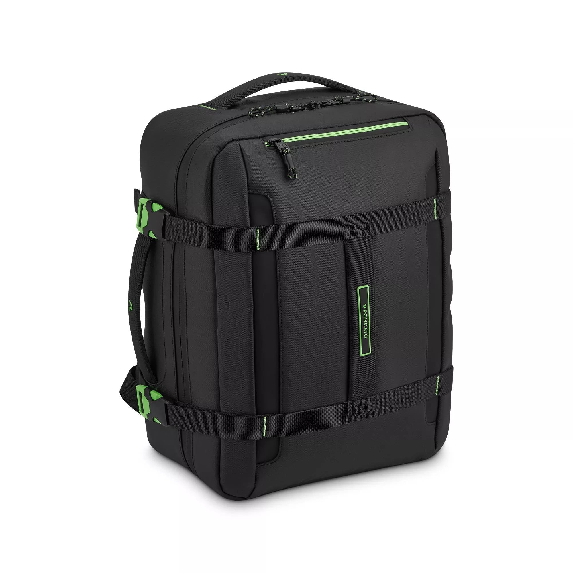 Roncato zaino in tessuto "Norway" Nero 414218.01 NERO