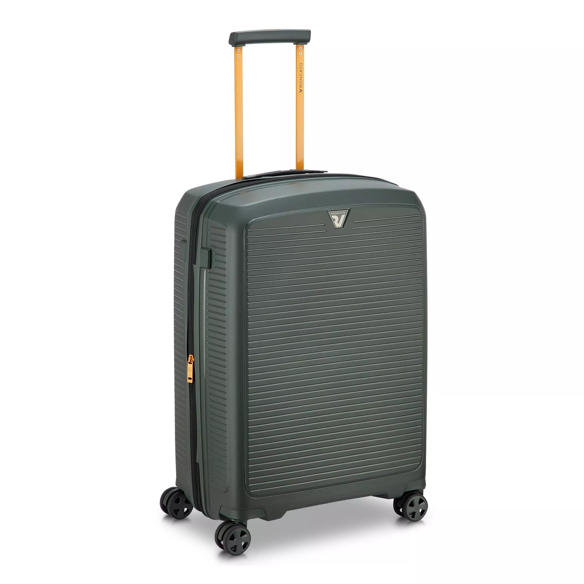 Roncato trolley medio in polipropilene "Arcade" Verde 418402.57 VERDE MILITARE