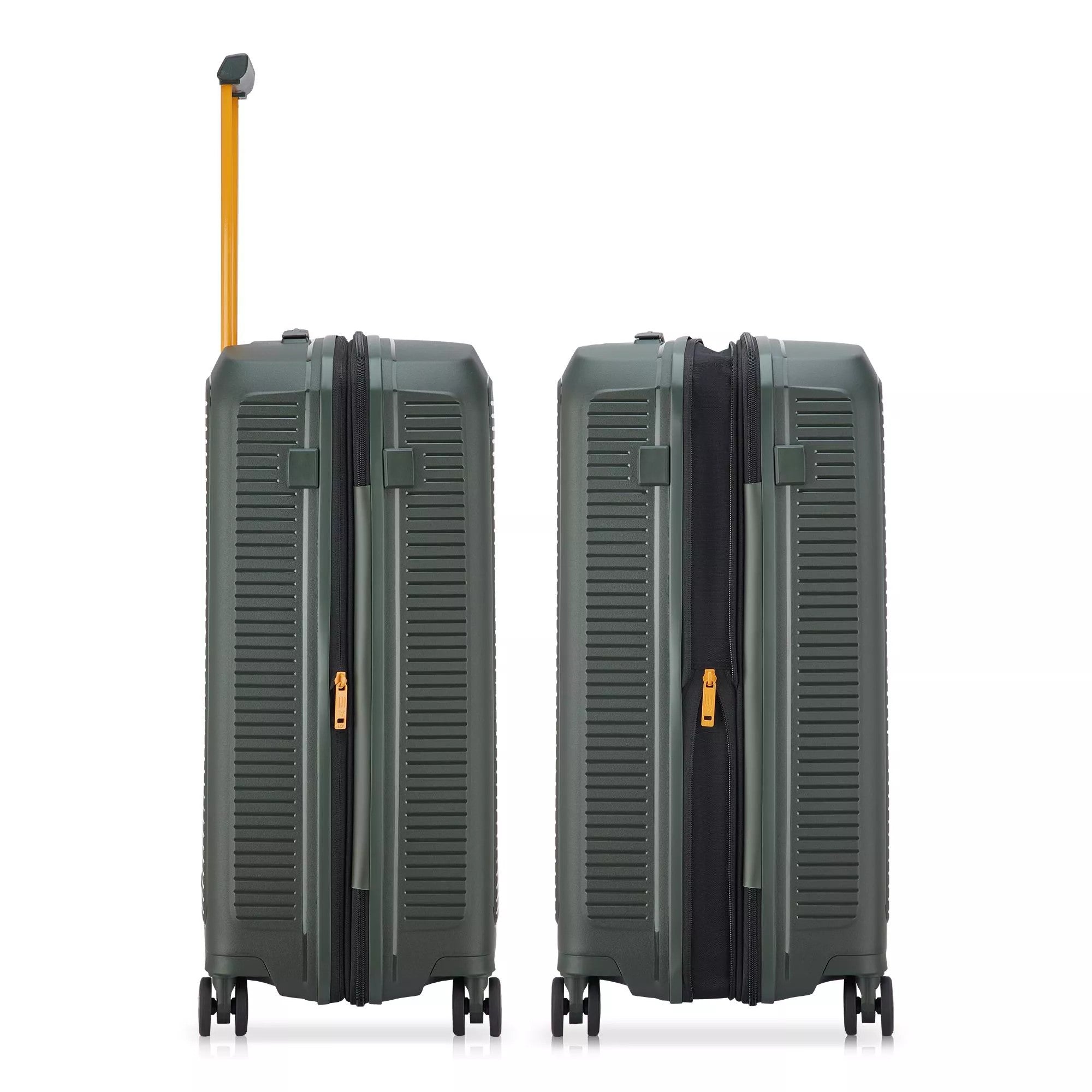 Roncato trolley medio in polipropilene "Arcade" Verde 418402.57 VERDE MILITARE