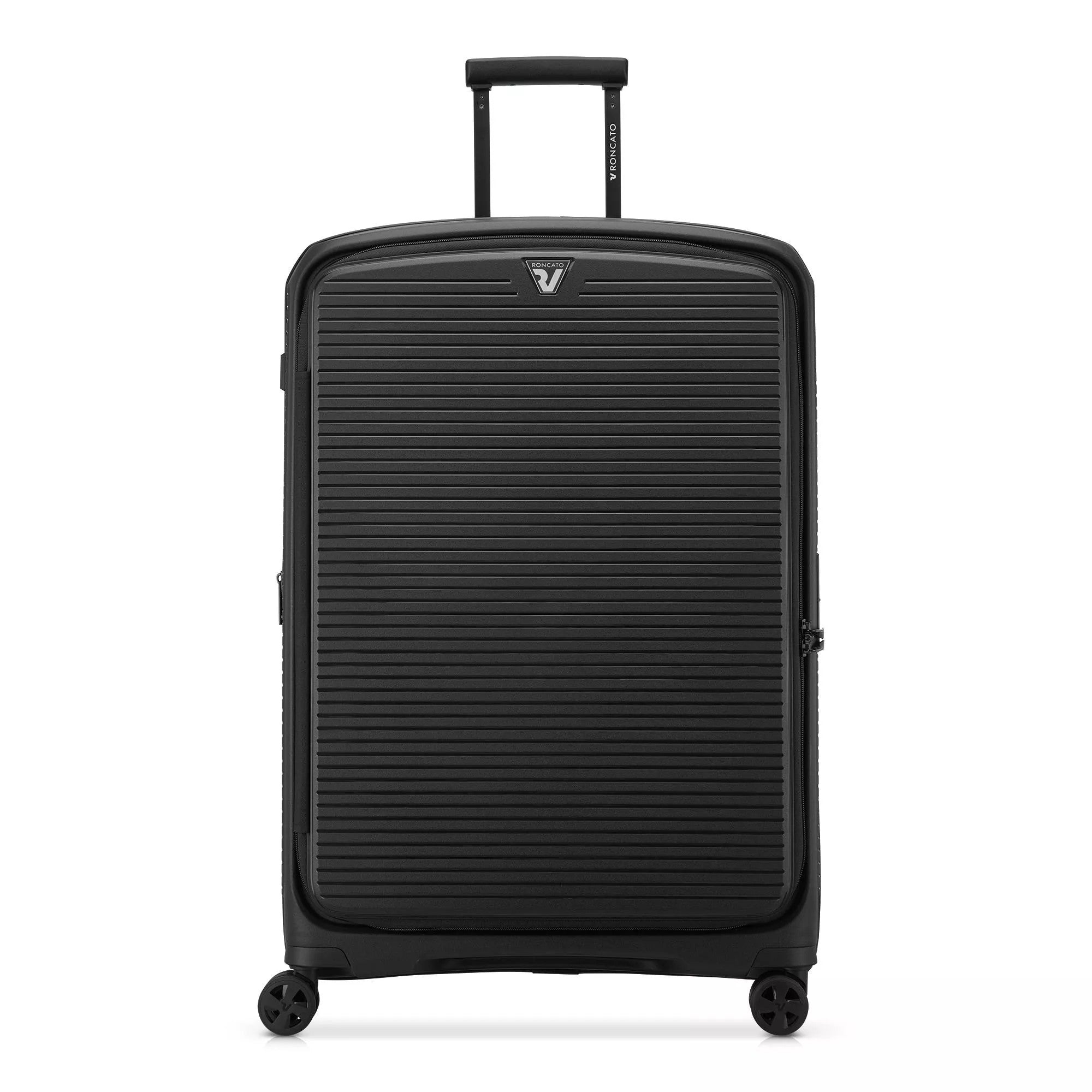Roncato trolley grande in polipropilene "Arcade dlx" Nero 418411.01 NERO