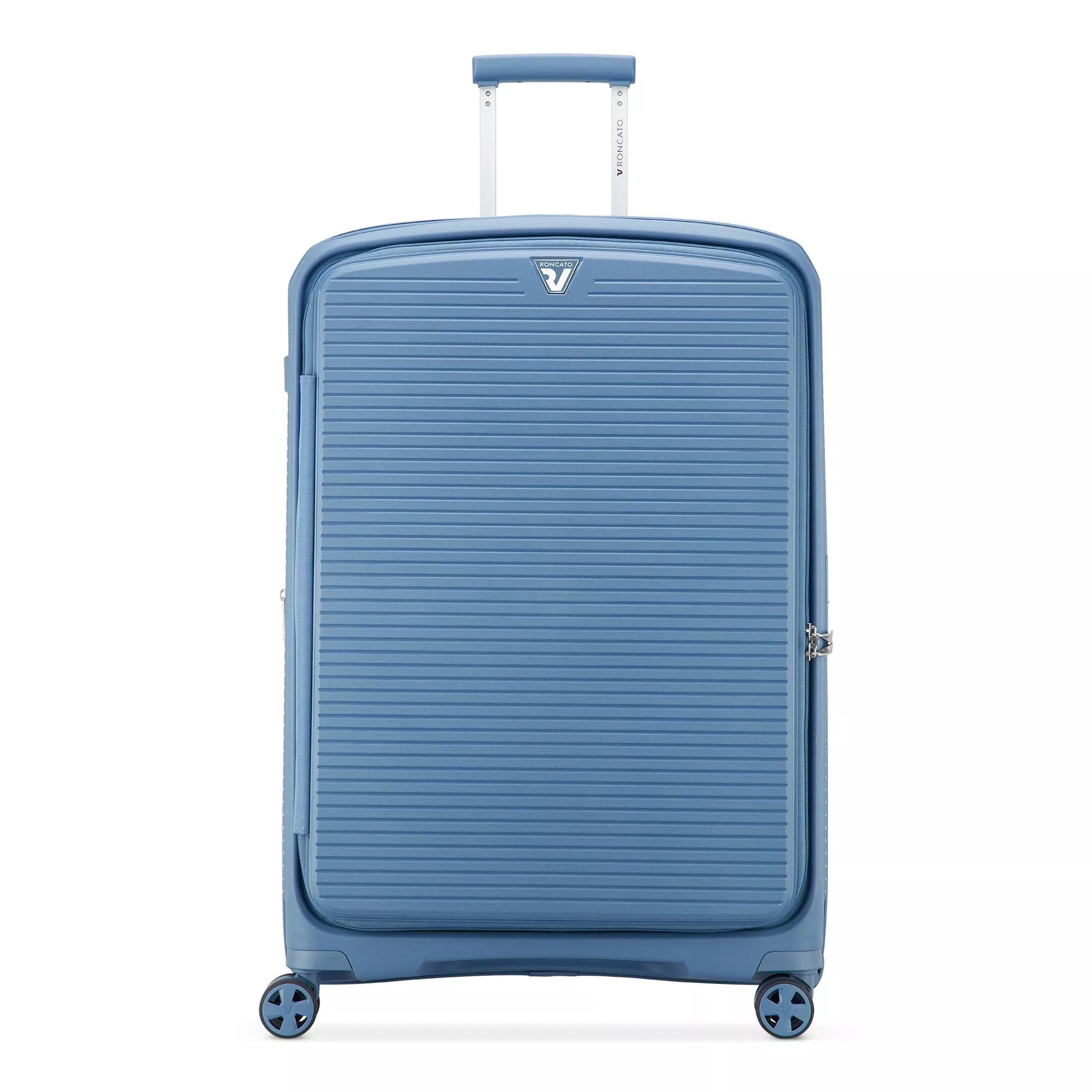 Roncato trolley grande in polipropilene "Arcade dlx" Azzurro 418411.33 AVIO