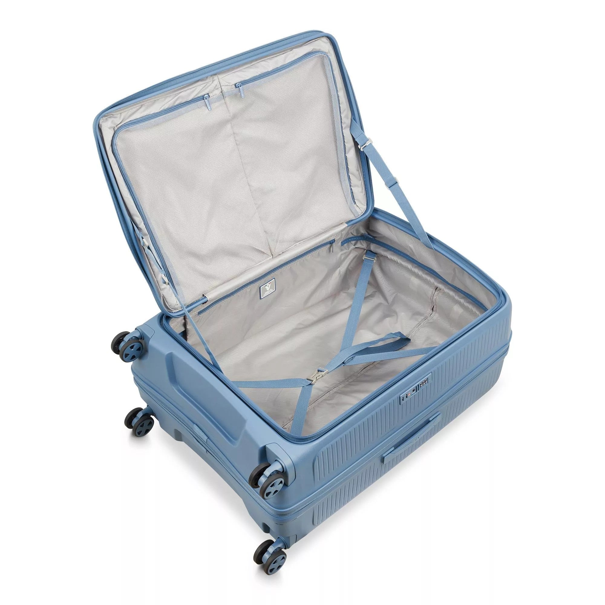 Roncato trolley grande in polipropilene "Arcade dlx" Azzurro 418411.33 AVIO