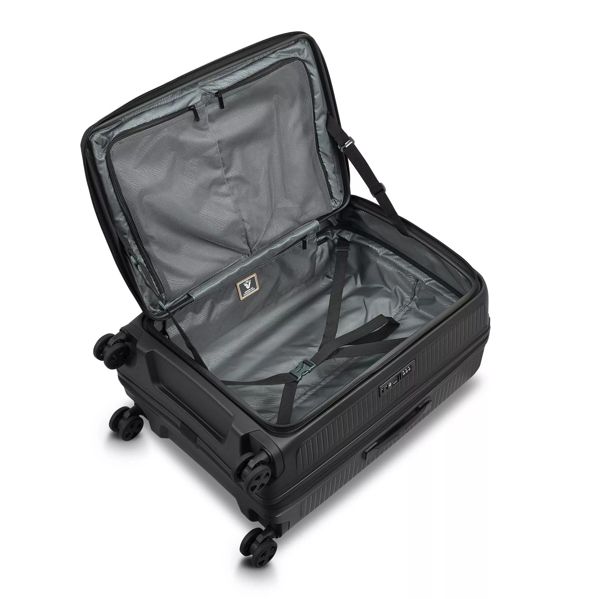 Roncato trolley medio in polipropilene "Arcade dlx" Nero 418412.01 NERO