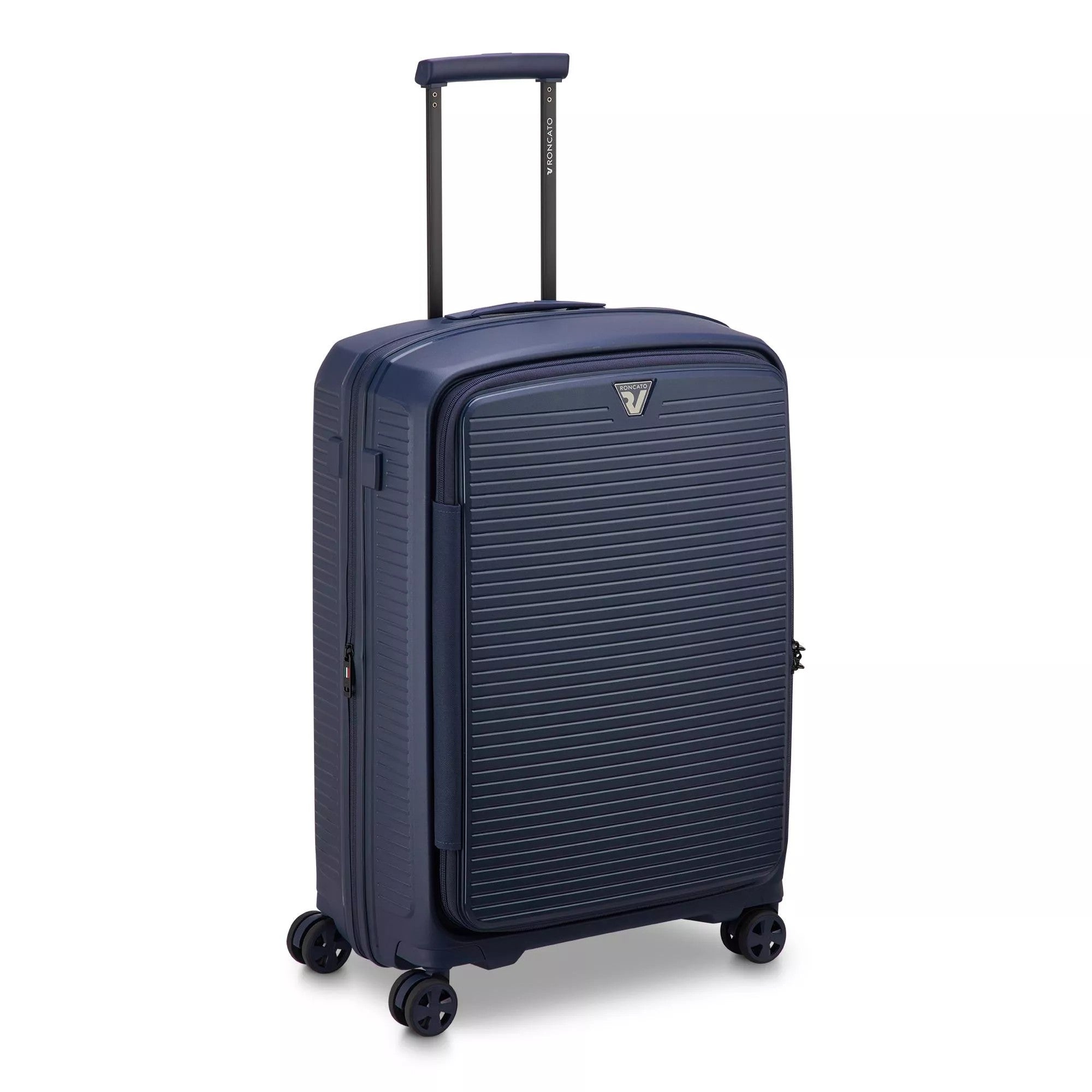 Roncato trolley medio in polipropilene "Arcade dlx" Blu 418412.23 BLU NOTTE
