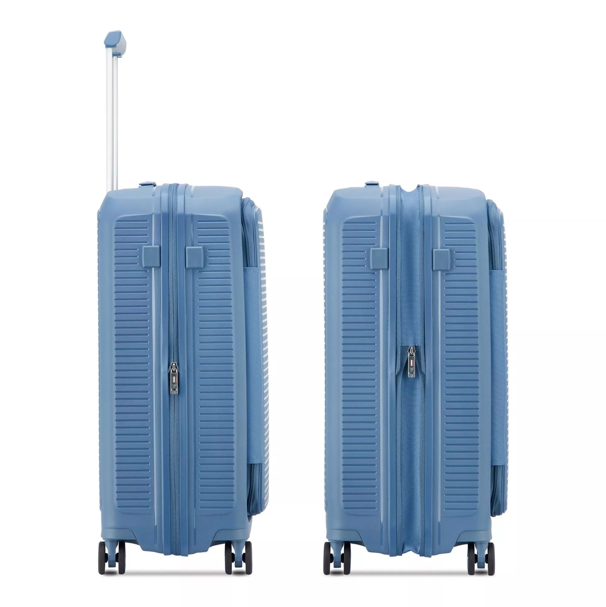 Roncato trolley medio in polipropilene "Arcade dlx" Azzurro 418412.33 AVIO