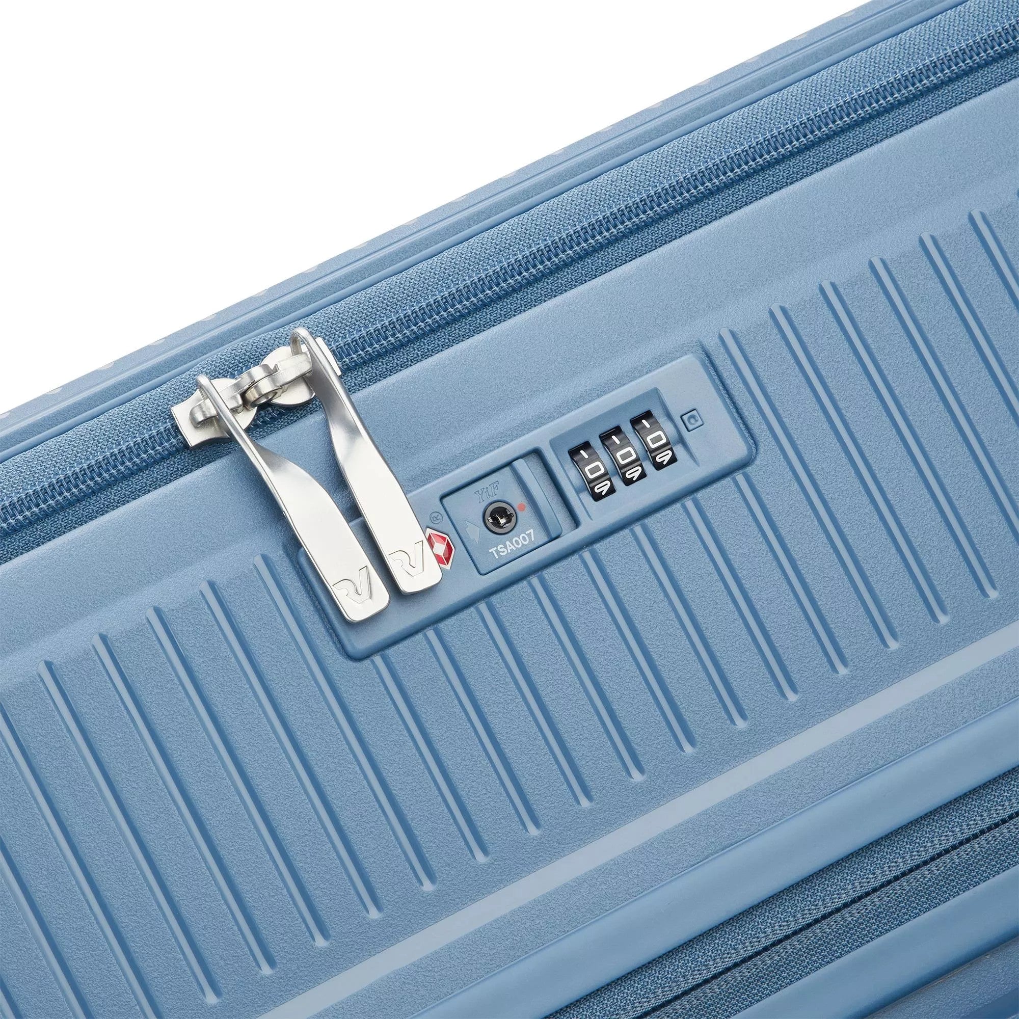 Roncato trolley medio in polipropilene "Arcade dlx" Azzurro 418412.33 AVIO