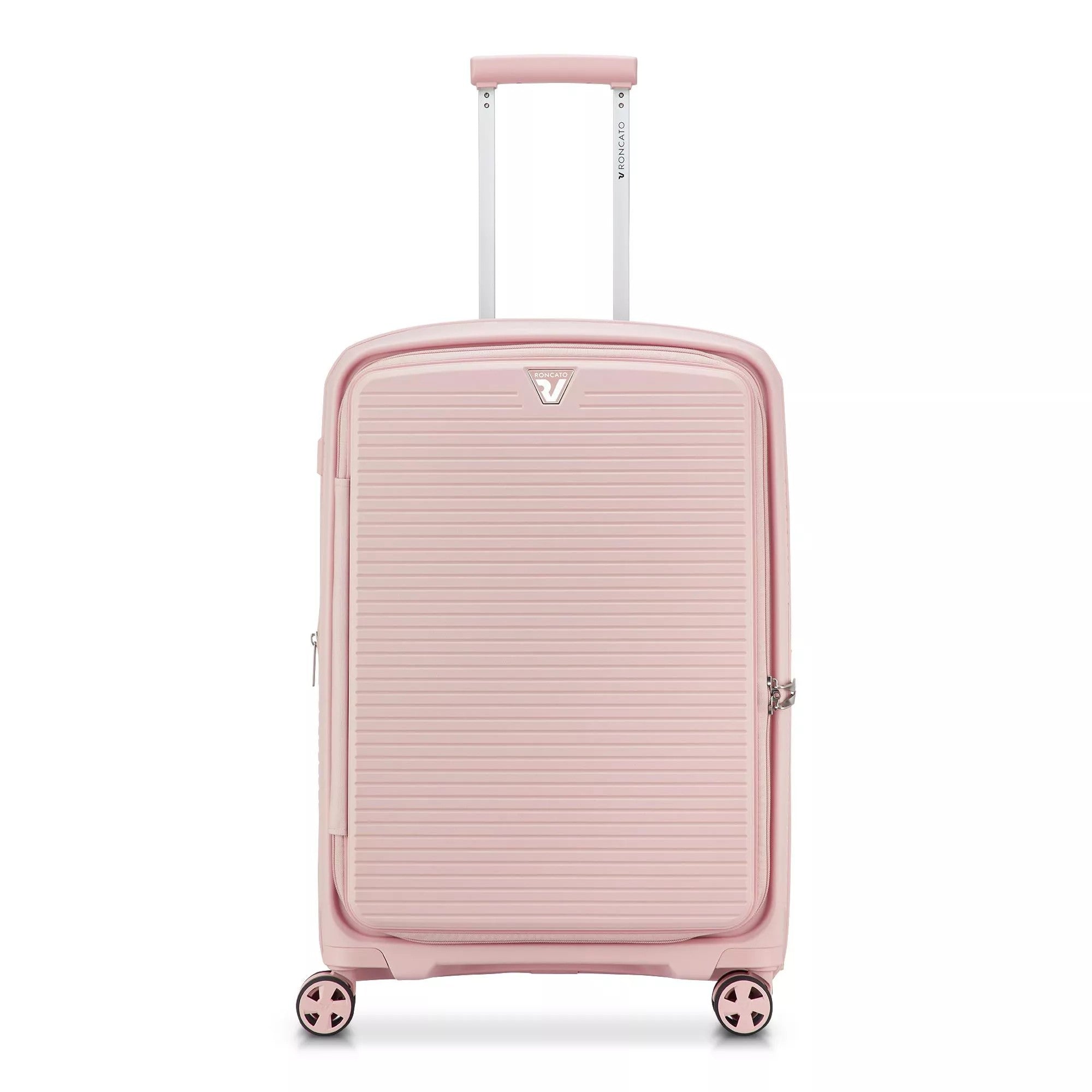 Roncato trolley medio in polipropilene "Arcade dlx" Rosa 418412.4011 ROSA PASTELLO