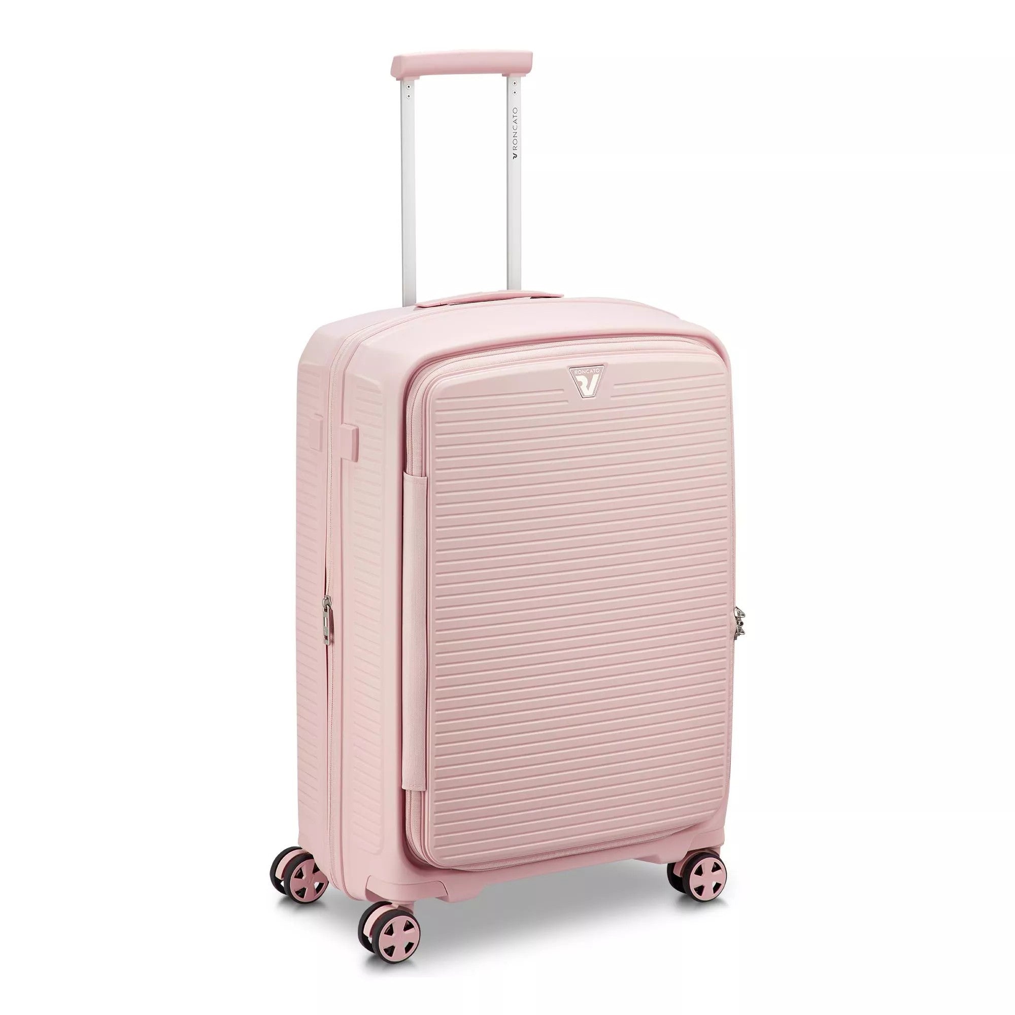 Roncato trolley medio in polipropilene "Arcade dlx" Rosa 418412.4011 ROSA PASTELLO