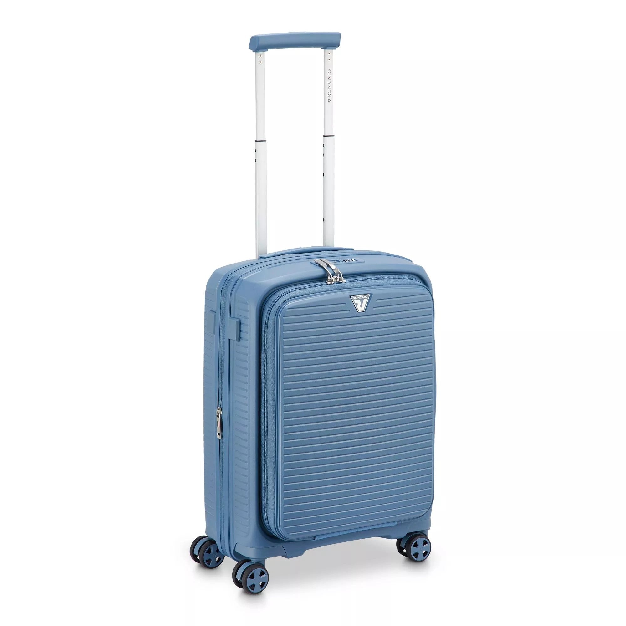 Roncato trolley cabina in polipropilene "Arcade dlx" Azzurro 418413.33 AVIO