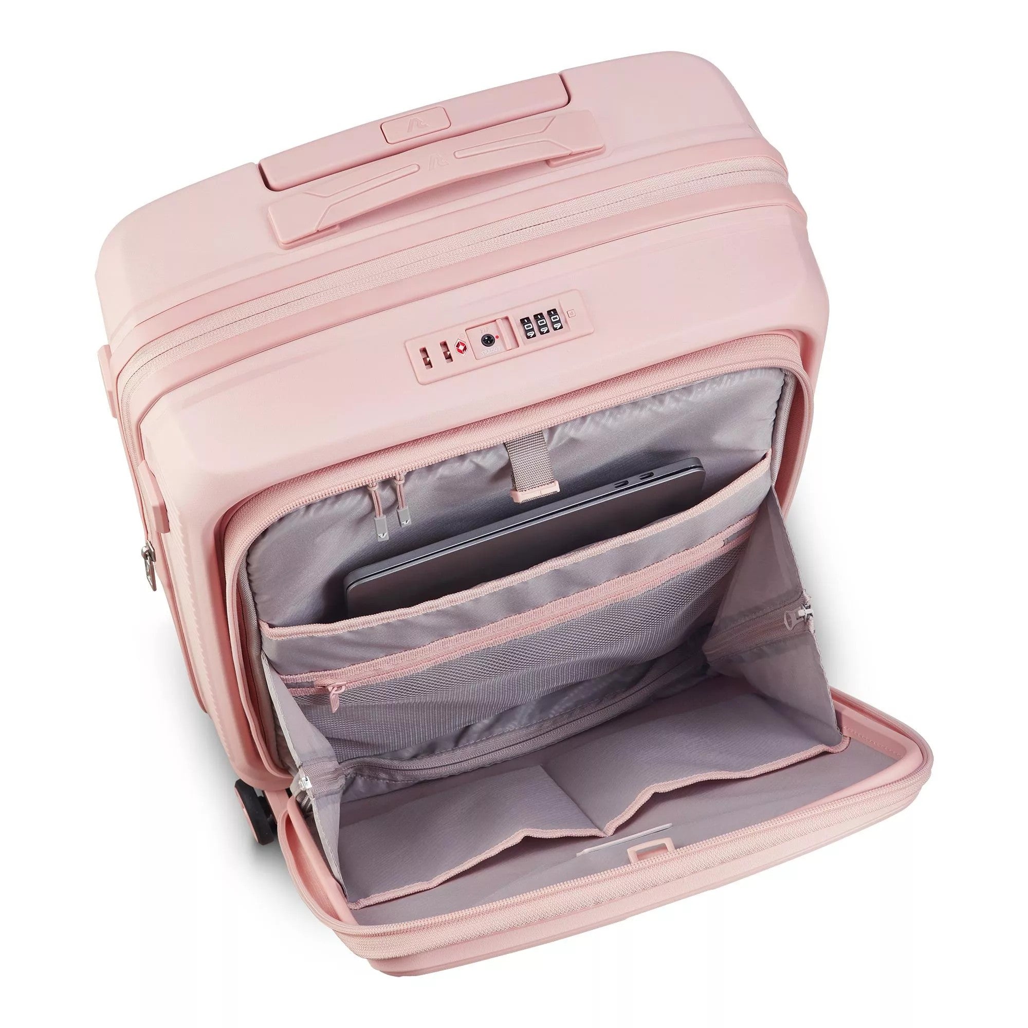 Roncato trolley cabina in polipropilene "Arcade dlx" Rosa 418413.4011 ROSA PASTELLO