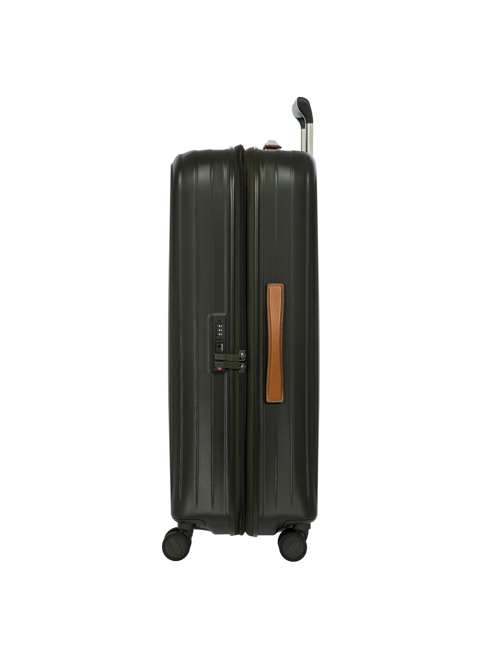 Bric's trolley grande in policarbonato "Taormina" Verde BAH08453.078 OLIVA