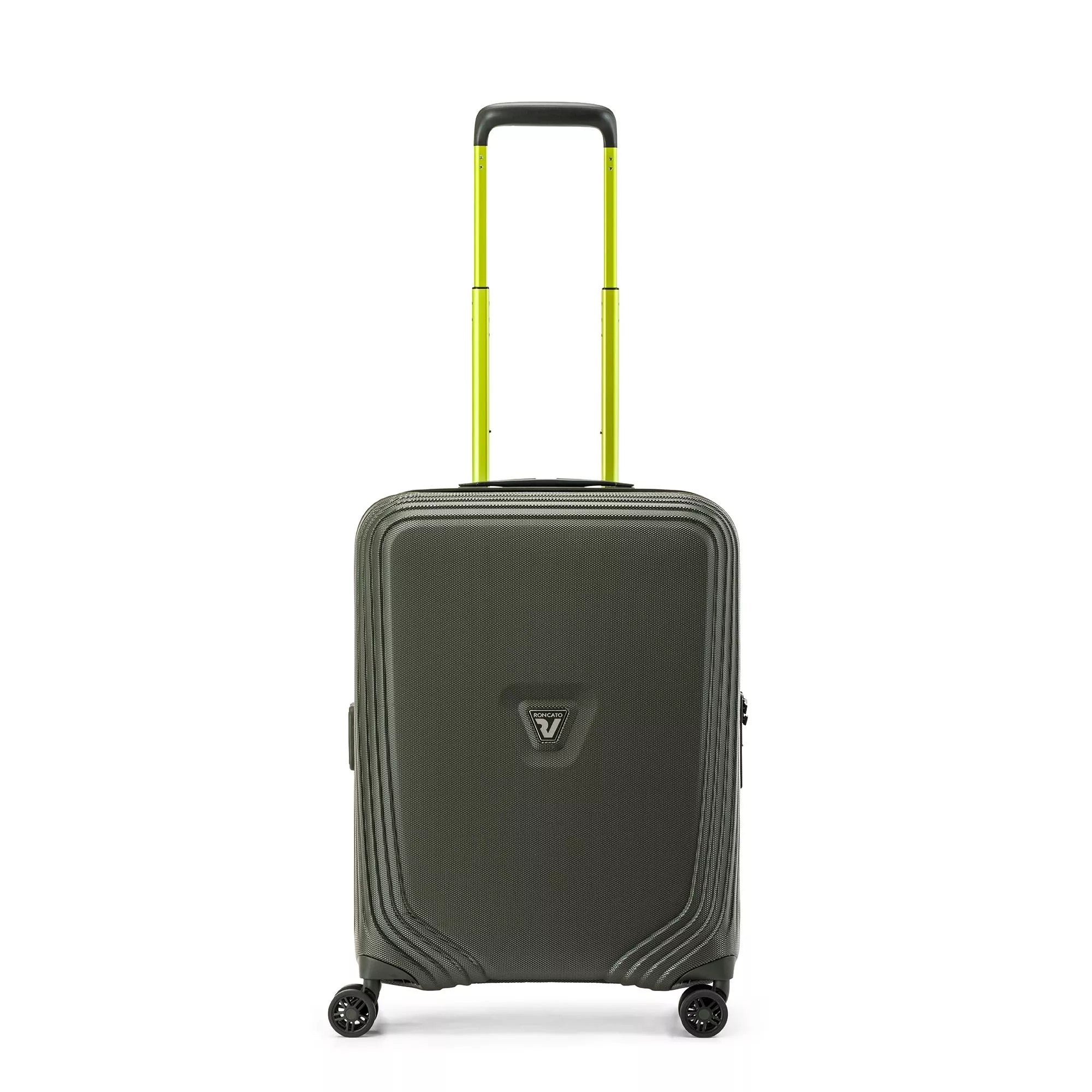 Roncato trolley cabina in policarbonato "Gigalight" Verde 5663.4747 VERDE MILITARE
