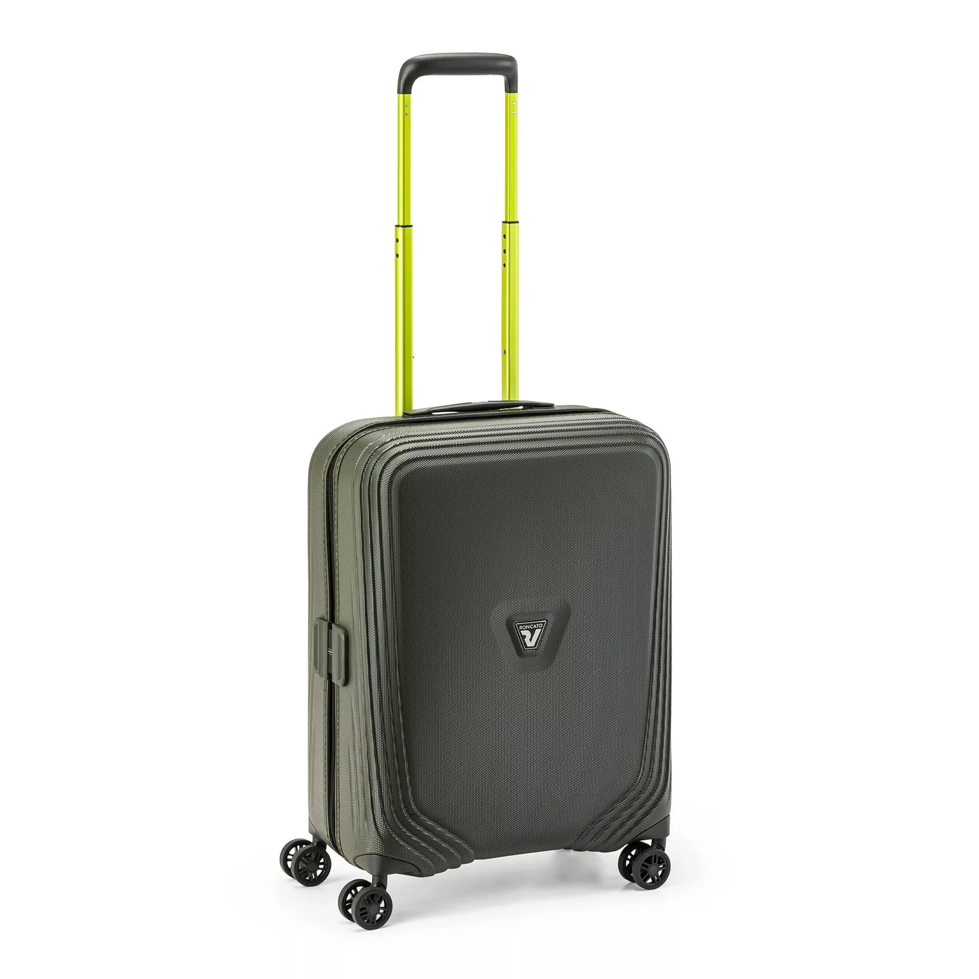 Roncato trolley cabina in policarbonato "Gigalight" Verde 5663.4747 VERDE MILITARE