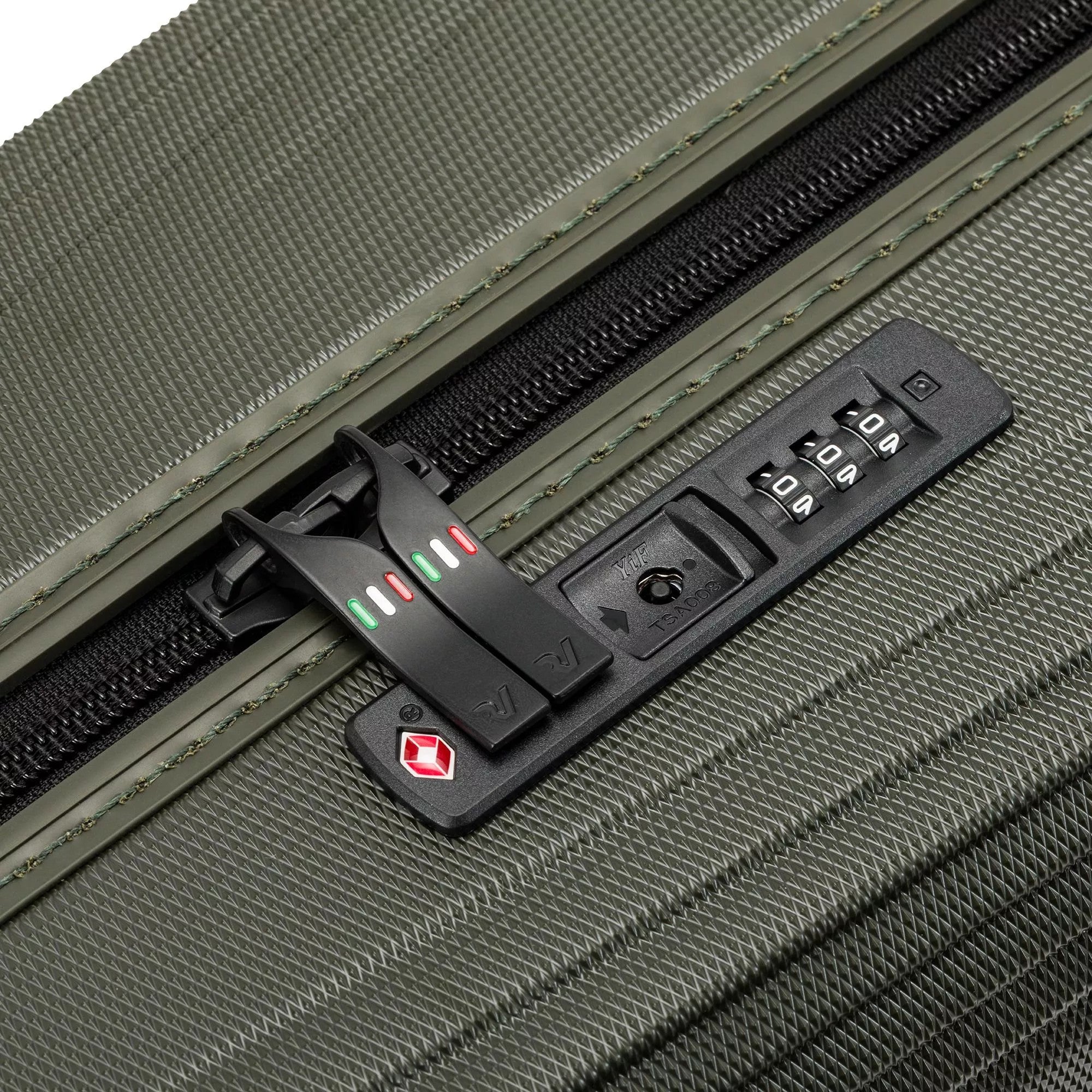 Roncato trolley cabina in policarbonato "Gigalight" Verde 5663.4747 VERDE MILITARE