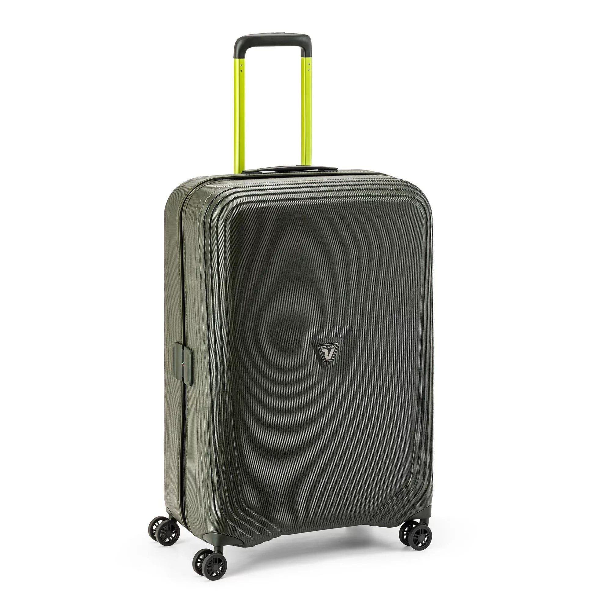 Roncato trolley medio in policarbonato "Gigalight" Verde 5665.4747 VERDE MILITARE