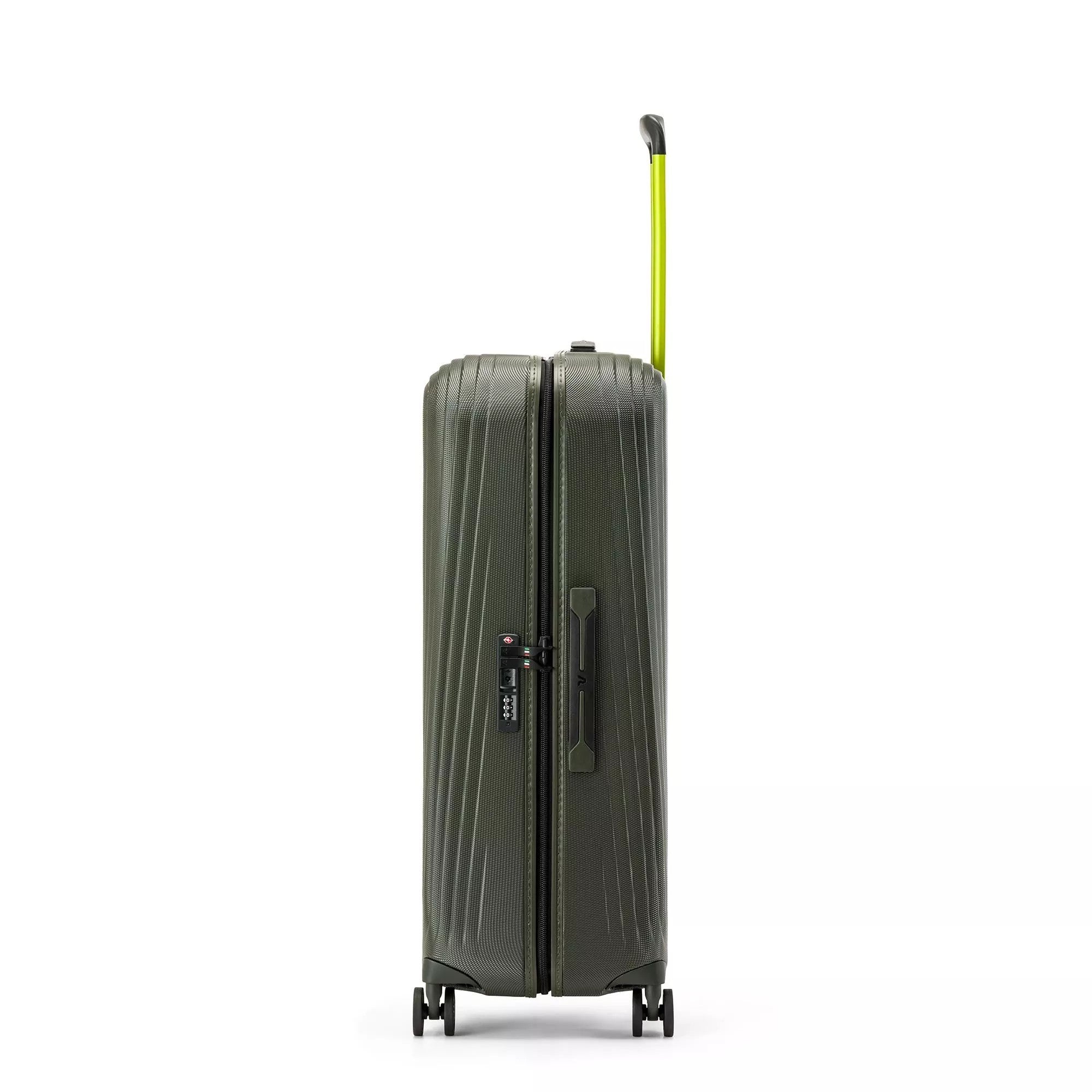 Roncato trolley medio in policarbonato "Gigalight" Verde 5665.4747 VERDE MILITARE
