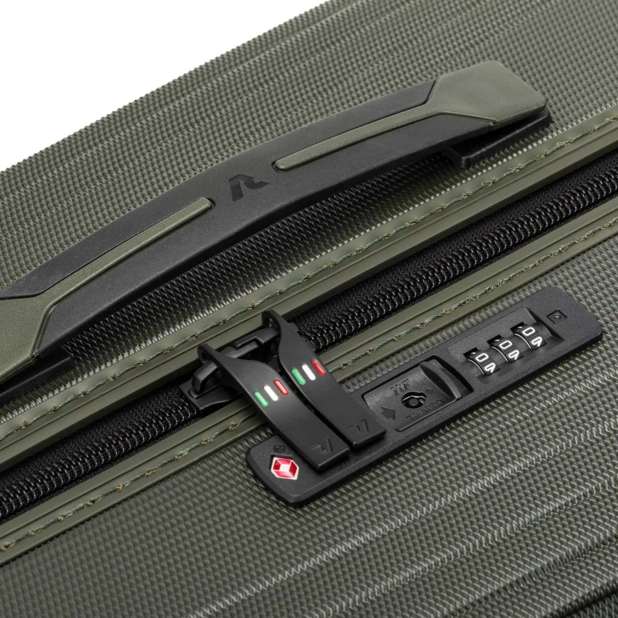 Roncato trolley medio in policarbonato "Gigalight" Verde 5665.4747 VERDE MILITARE