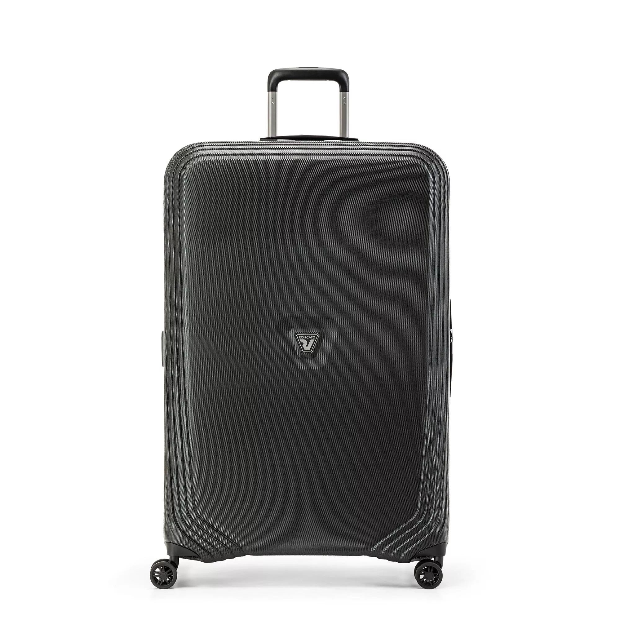 Roncato trolley grande in policarbonato "Gigalight" Nero 5667.0101 NERO
