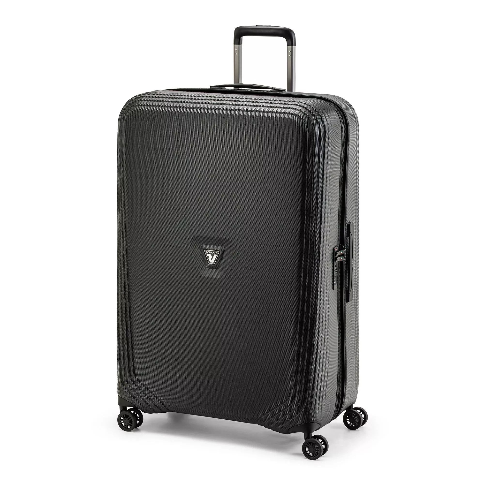 Roncato trolley grande in policarbonato "Gigalight" Nero 5667.0101 NERO