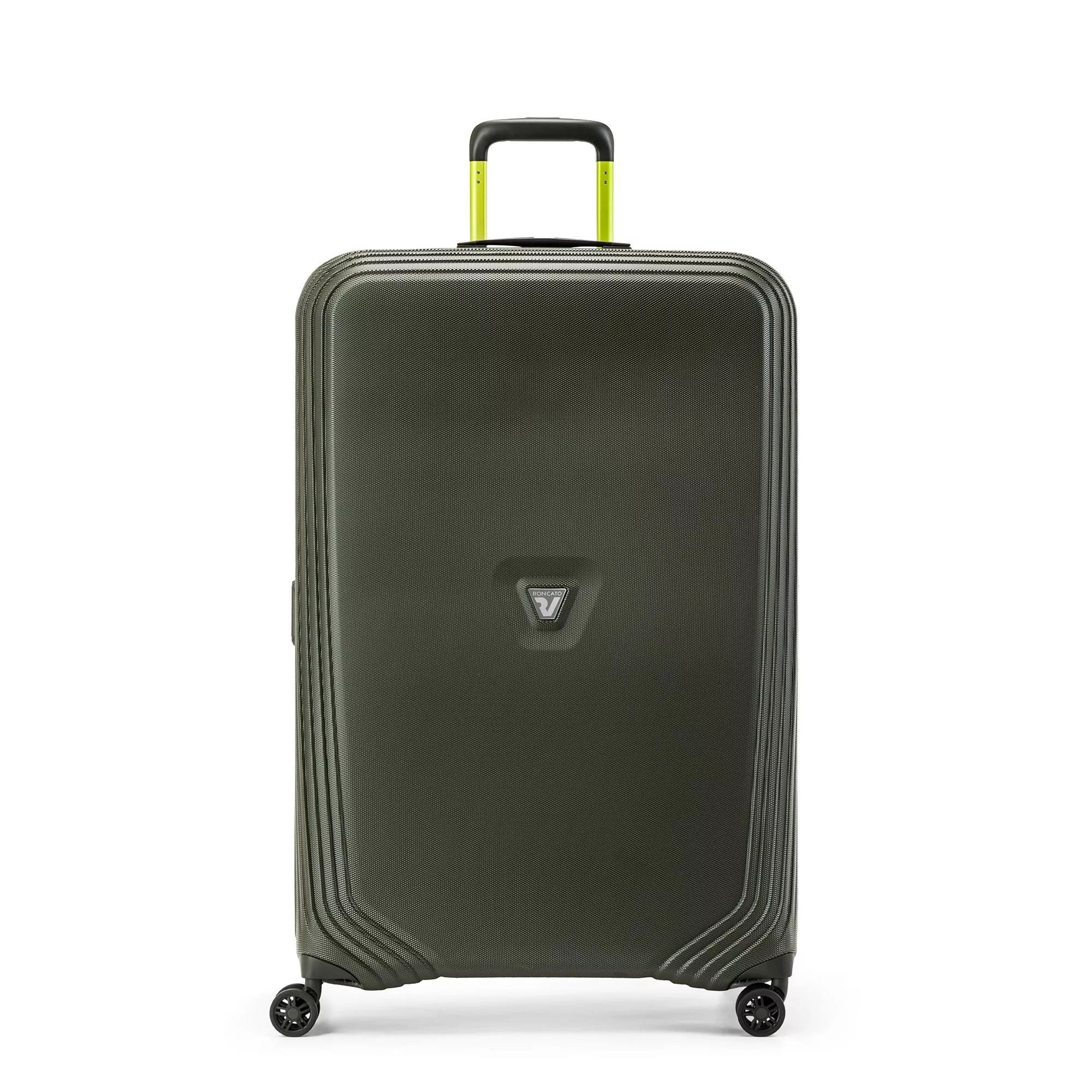 Roncato trolley grande in policarbonato "Gigalight" Verde 5667.4747 VERDE MILITARE