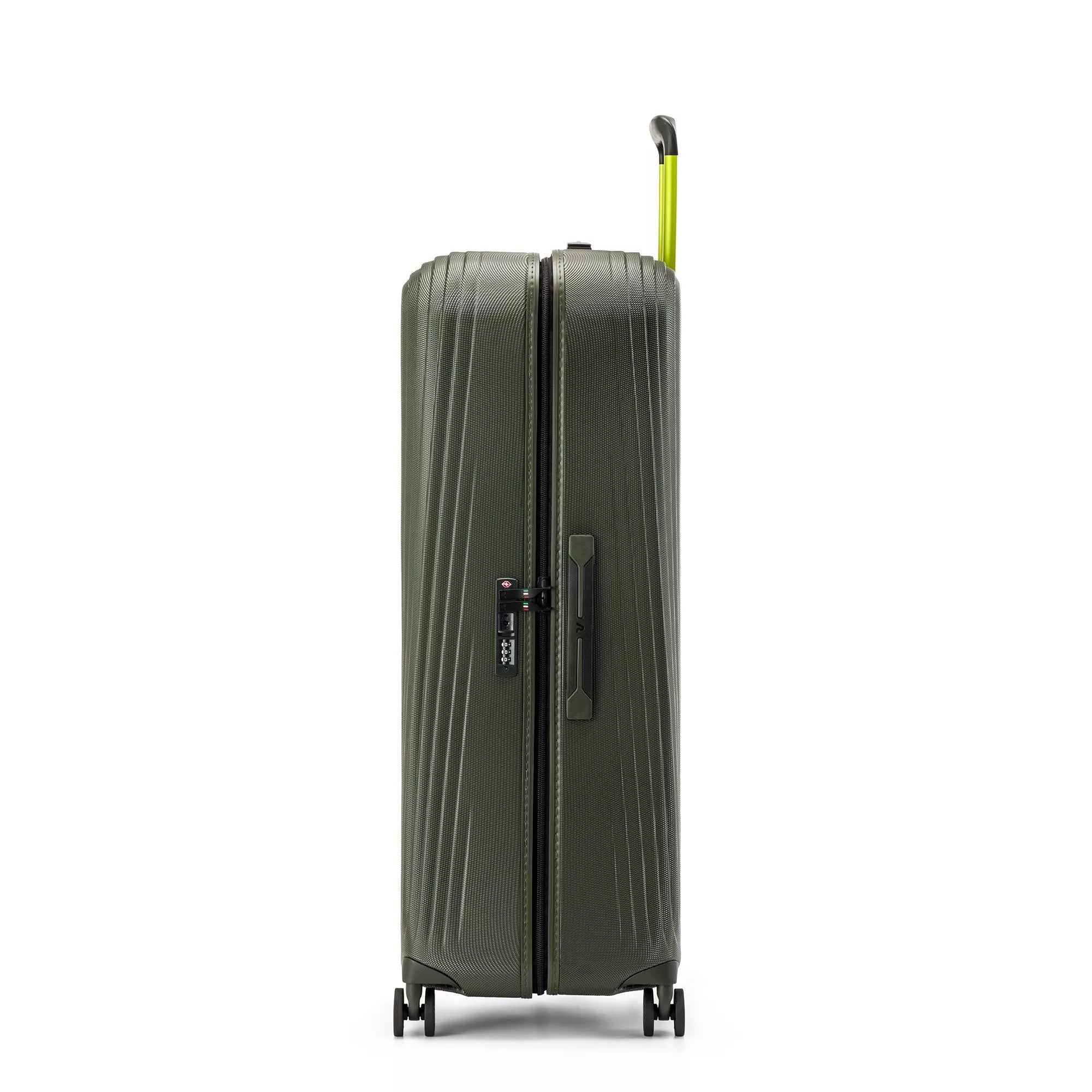 Roncato trolley grande in policarbonato "Gigalight" Verde 5667.4747 VERDE MILITARE