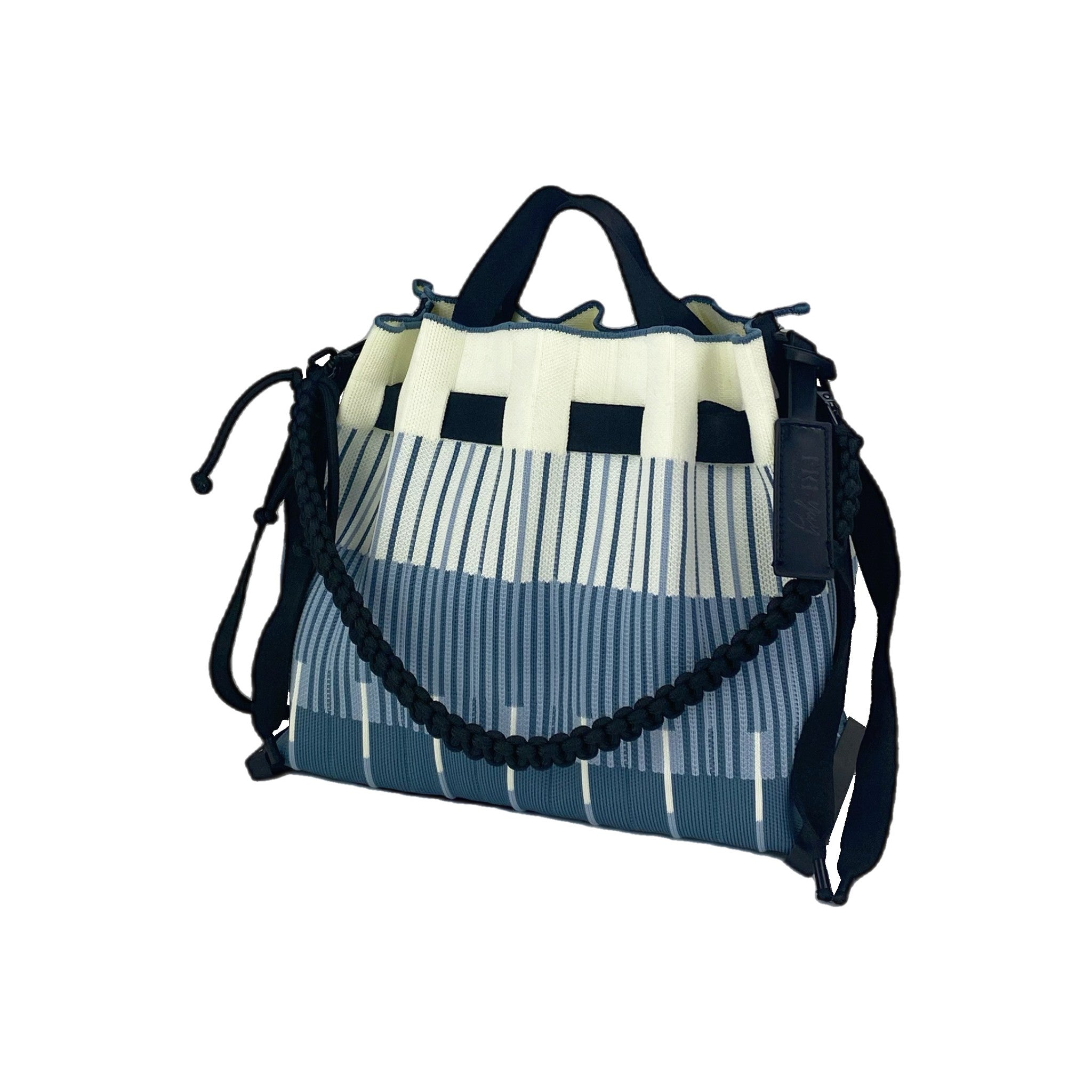 Fri-Yay borsa secchiello in tessuto "Sara" Azzurro SARA.1322