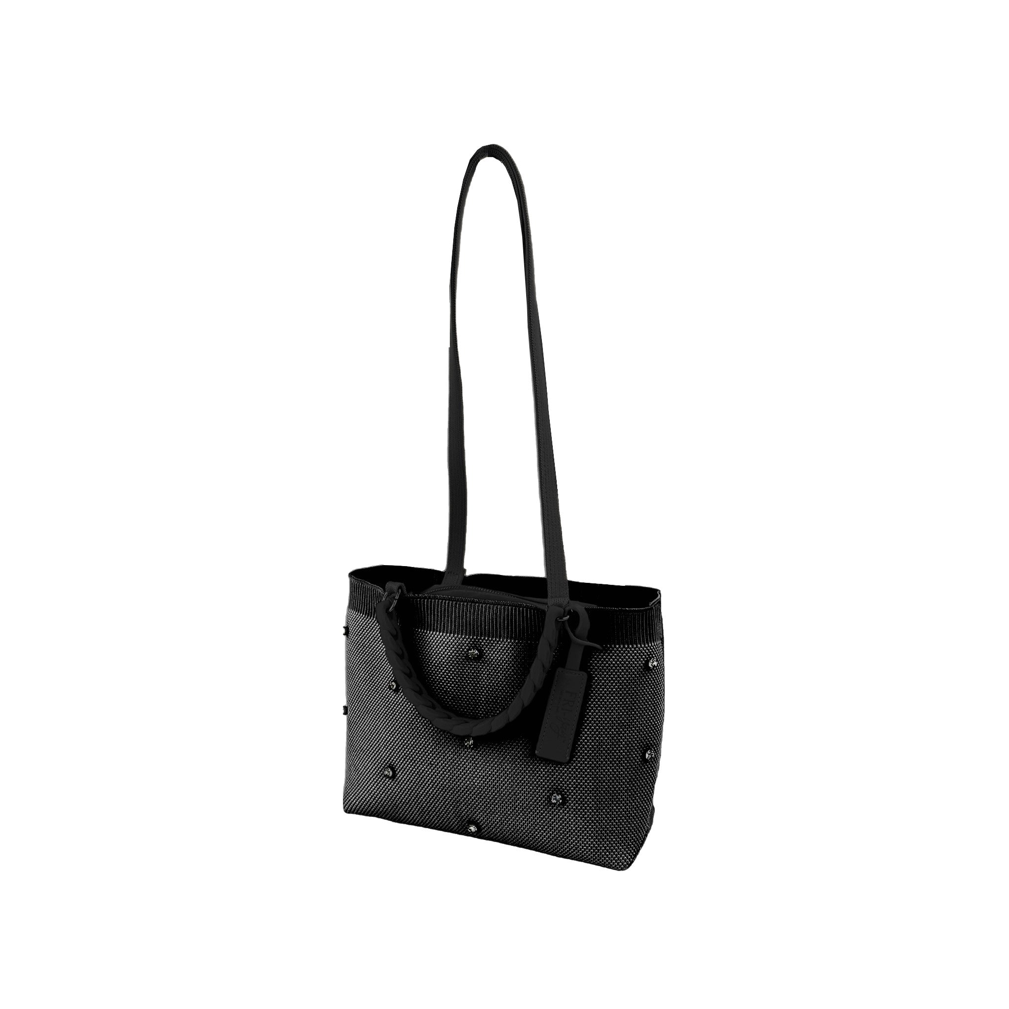 Fri-Yay borsa shopping in tessuto "MNs" Nero MNS.1355
