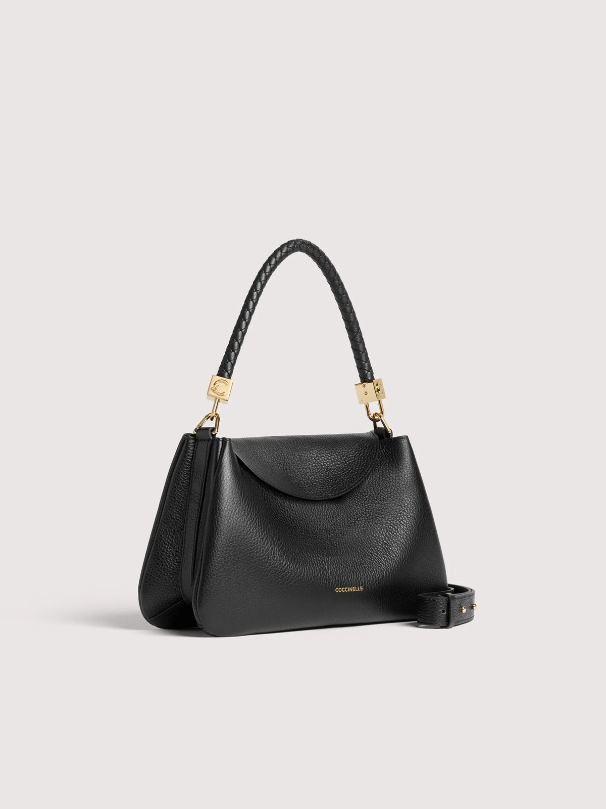 Coccinelle borsa a mano in pelle "Tiggy" Nero E1VCK180201.001 NOIR