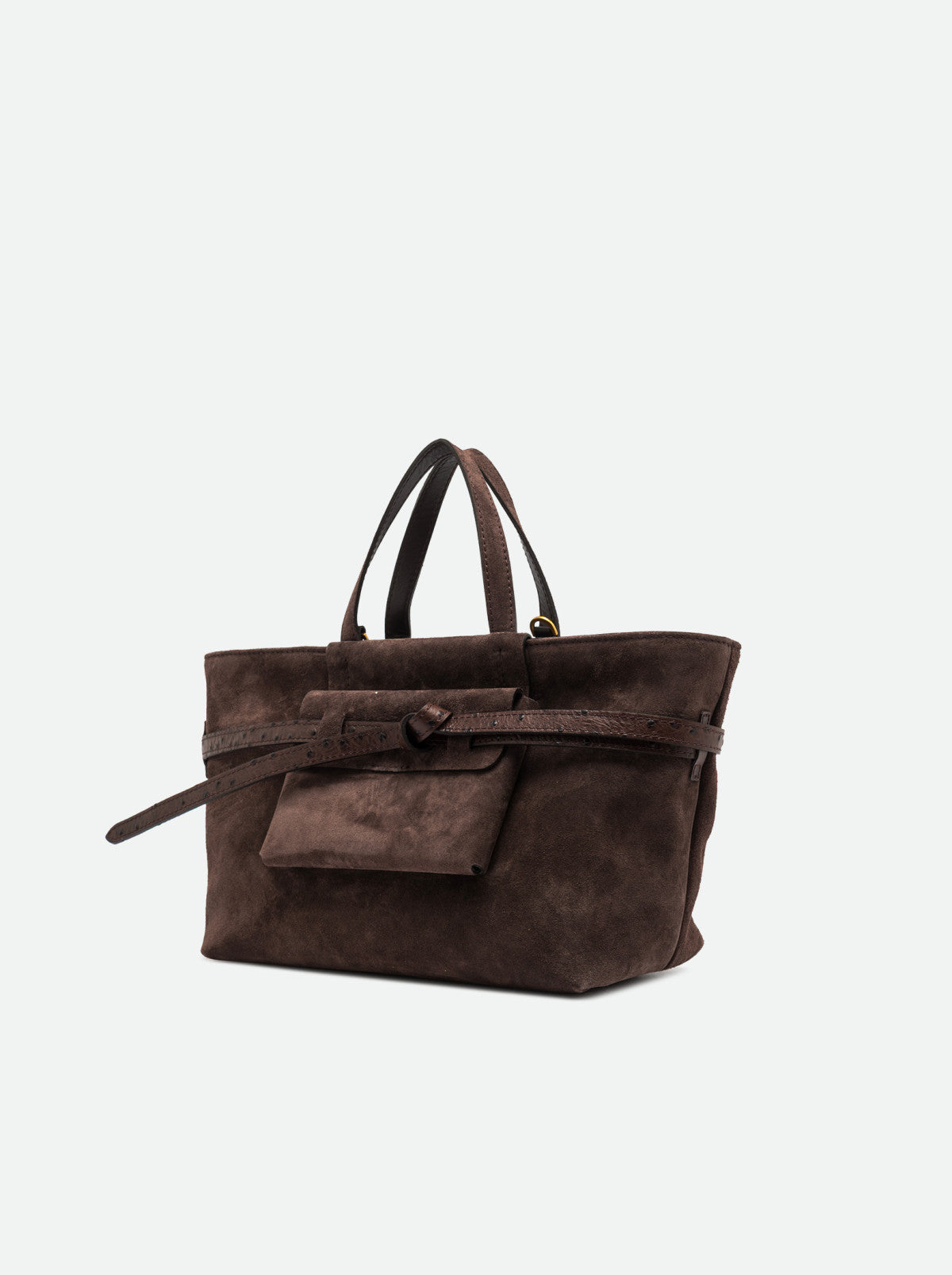 Gianni Chiarini borsa a mano in camoscio "Belty" Marrone BS12695CM-STEMU.974 MOKA