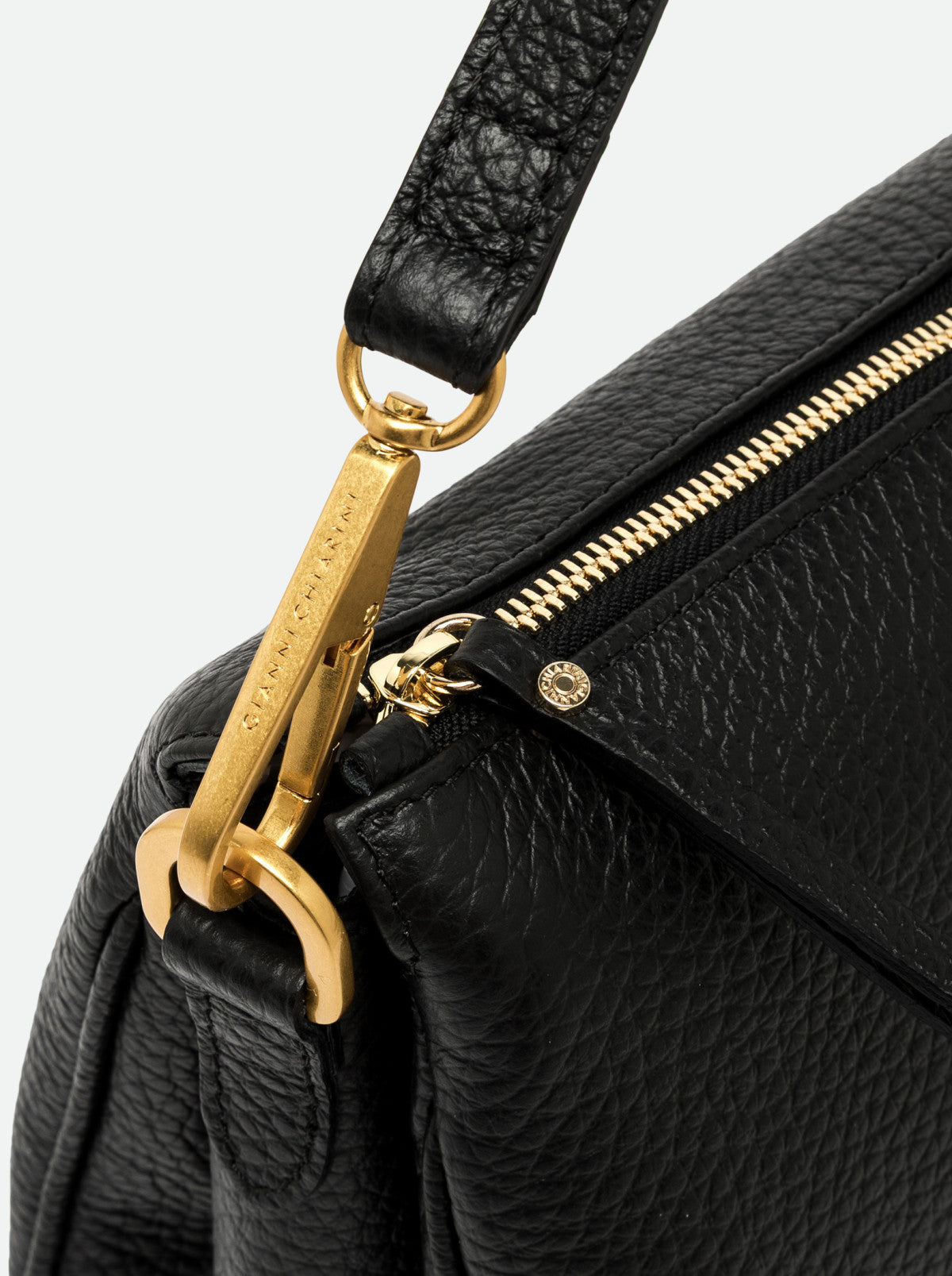 Gianni Chiarini borsa a tracolla in pelle "Brooke" Nero BS10913RNG.001 NERO