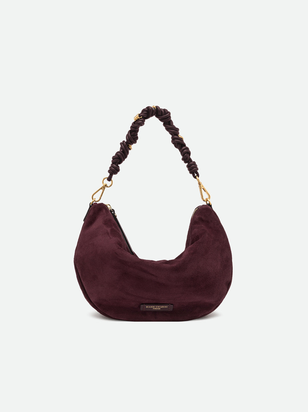 Gianni Chiarini borsa a spalla in camoscio "Cleo" Bordeaux BS12691CM-PL.7580 AMARONE