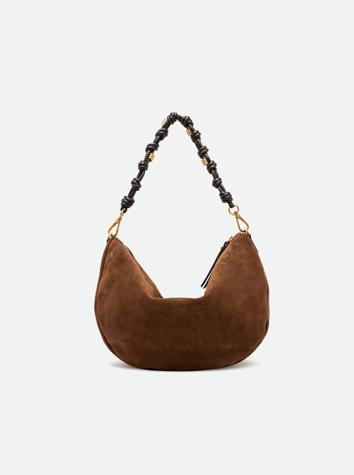 Gianni Chiarini borsa a spalla in camoscio "Cleo" Cuoio BS12691 CM-PL.099 COGNAC