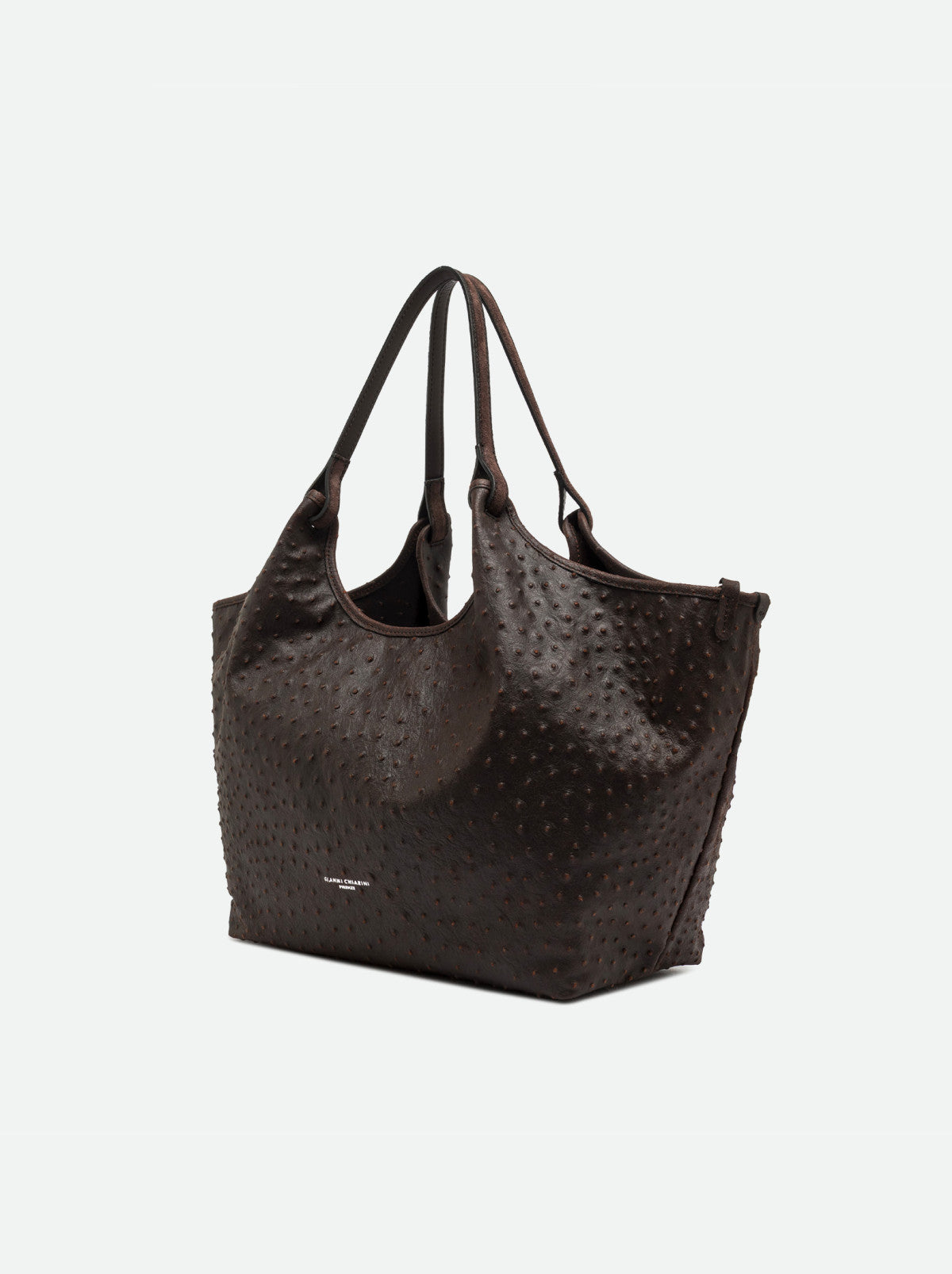 Gianni Chiarini borsa shopping in pelle "Dua" Marrone BS12670 STEMU.2107 ESPRESSO