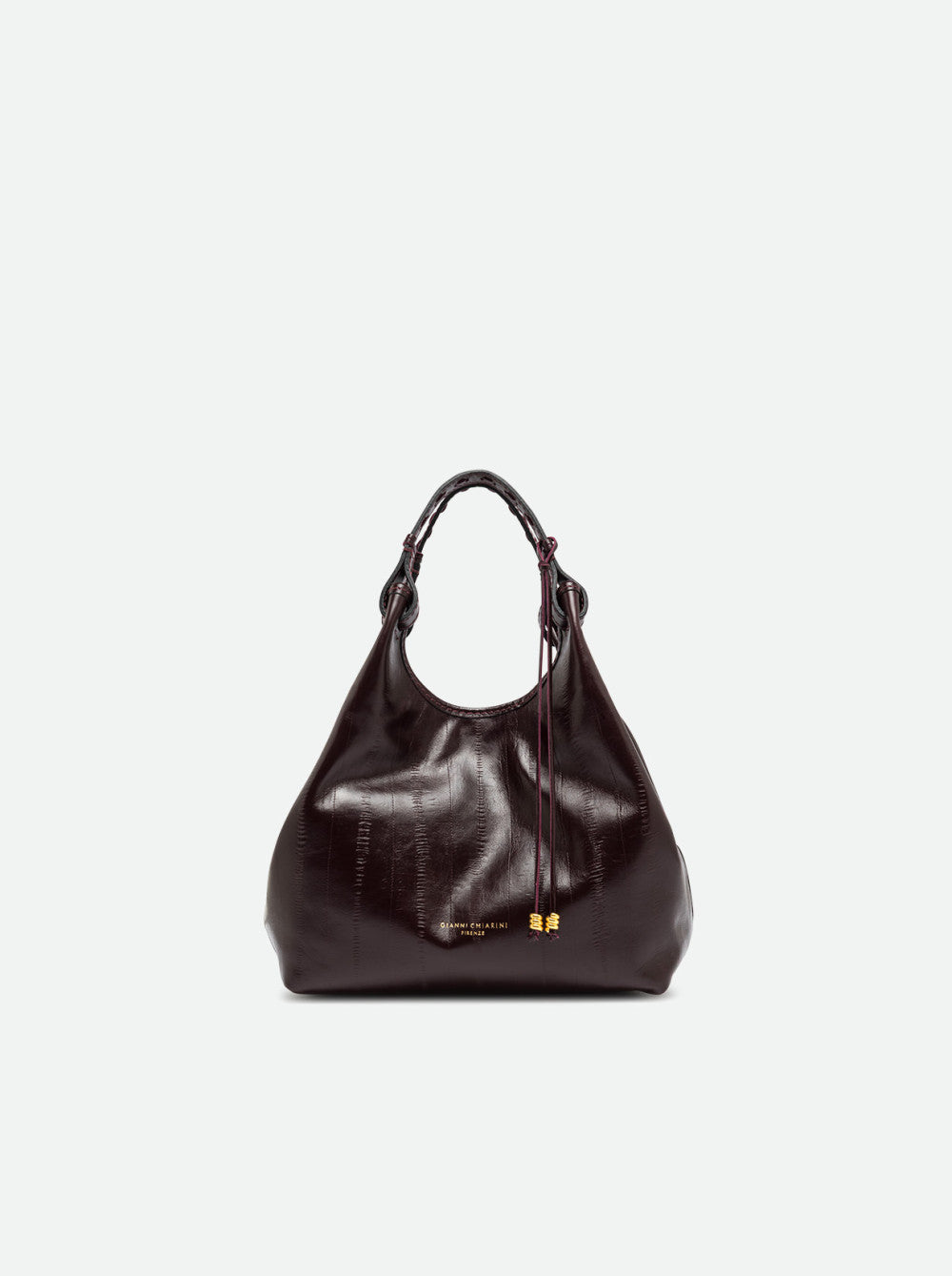 Gianni Chiarini borsa a mano in pelle "Dua" Bordeaux BS12679 EEL-PSLY.14601 ANTIQUE