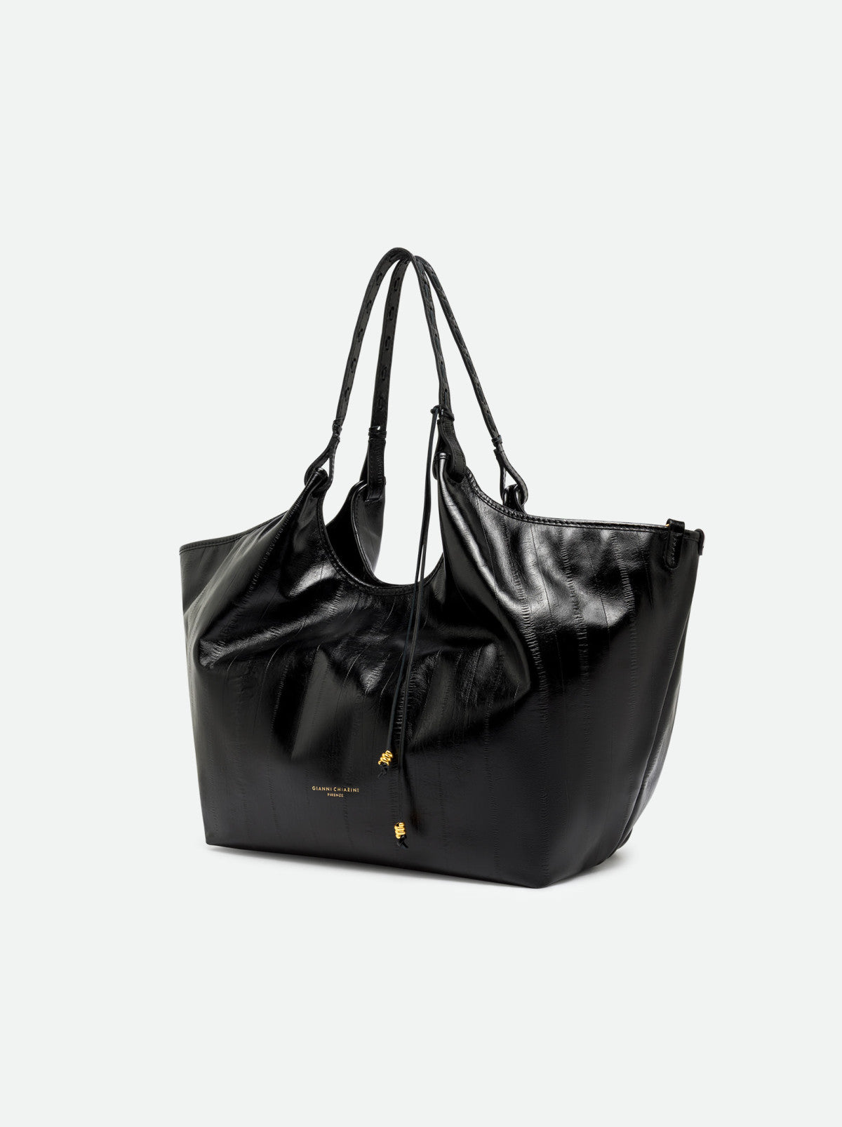 Gianni Chiarini borsa shopping in pelle "Dua" Nero BS12680 EEL-PSLY.001 NERO