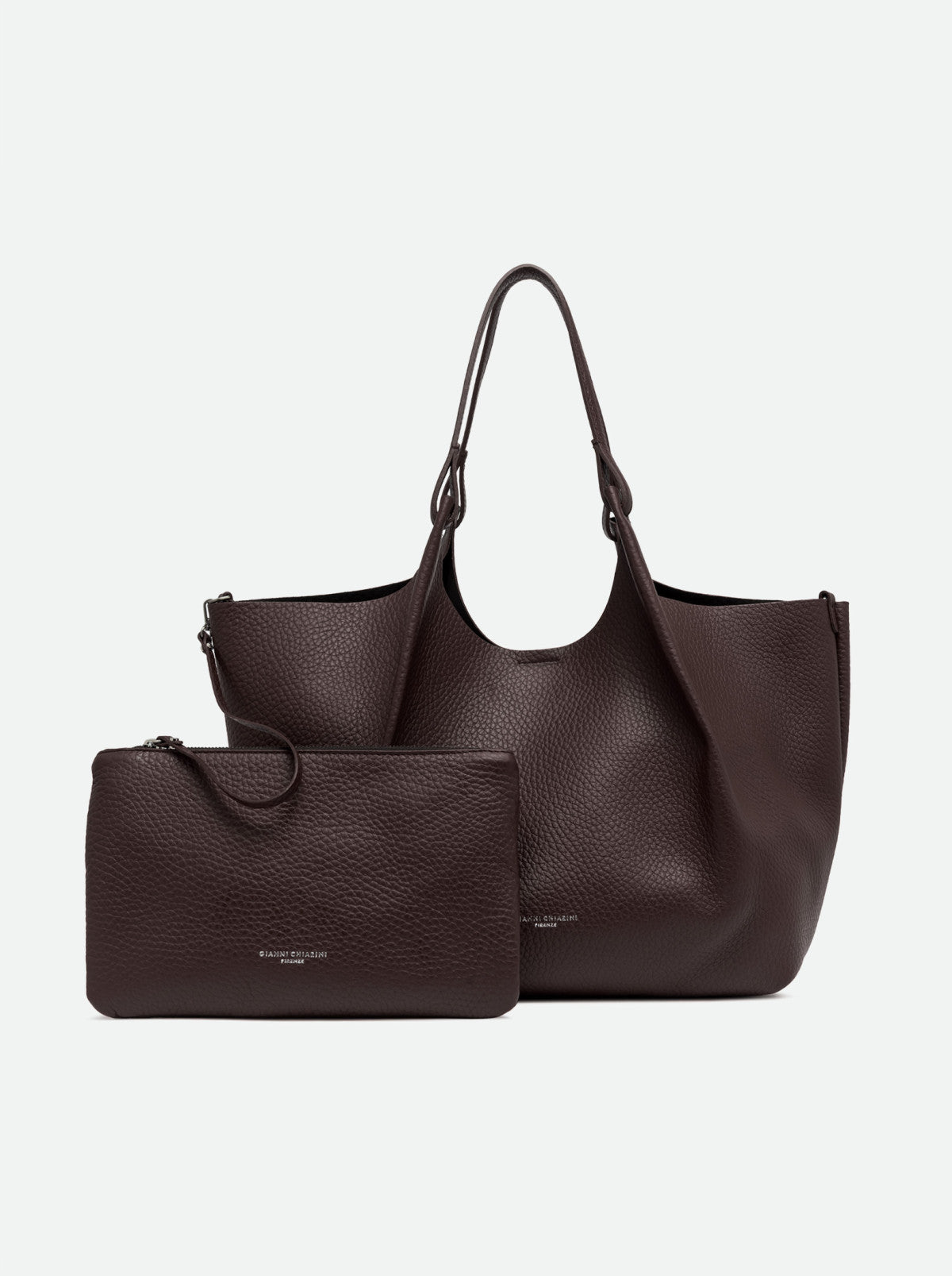 Gianni Chiarini borsa shopping in pelle "Dua" Marrone BS9720RNGDBL.2107 ESPRESSO